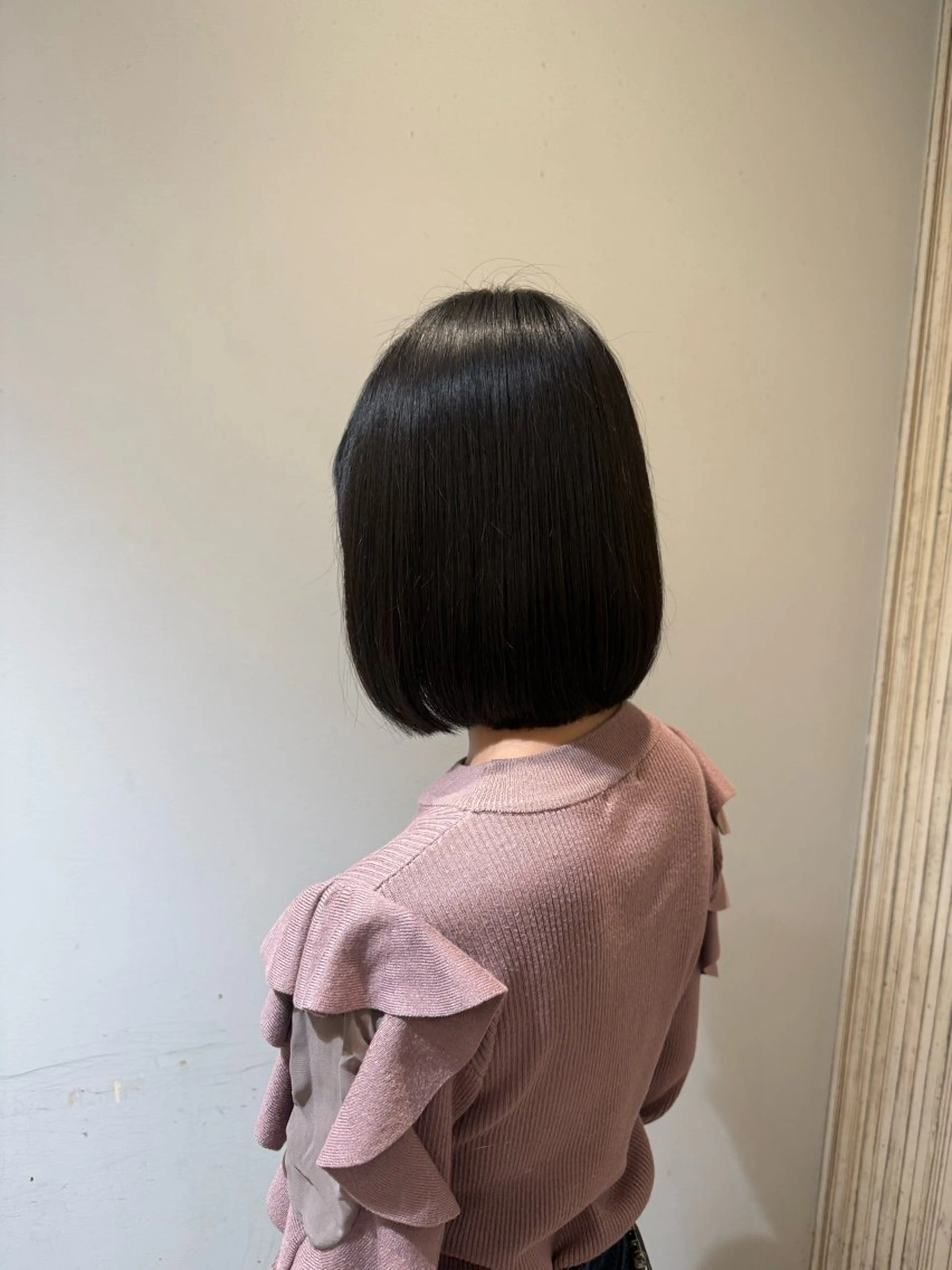 ショート ボブ 尾濱 ららのヘアスタイル
