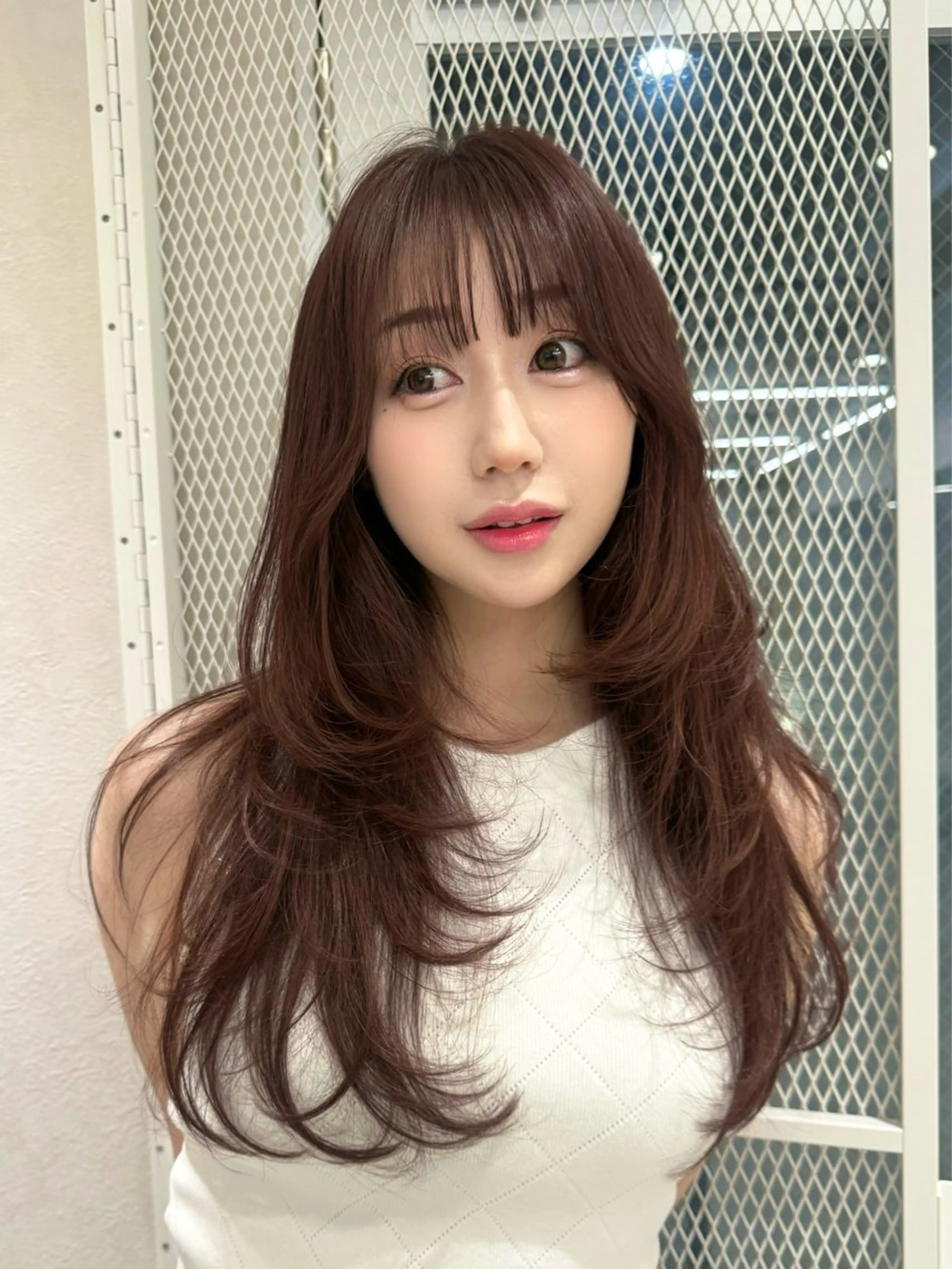 ロング カラー カット ヘアカラー トリートメント レイヤー/縮毛矯正 のマスター【タケル】のヘアスタイル