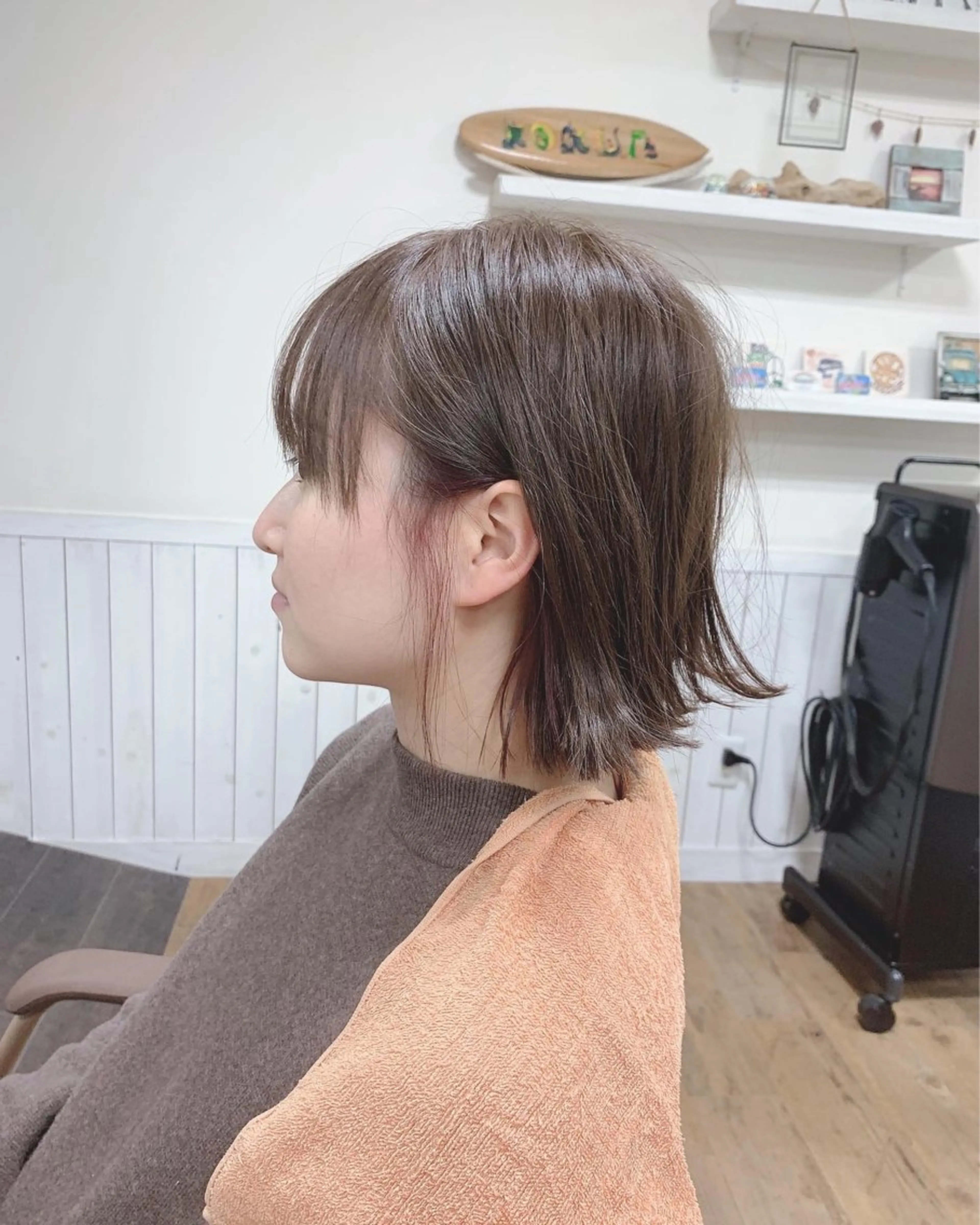 ミディアム アッシュ kokua hair design／大西のヘアスタイル