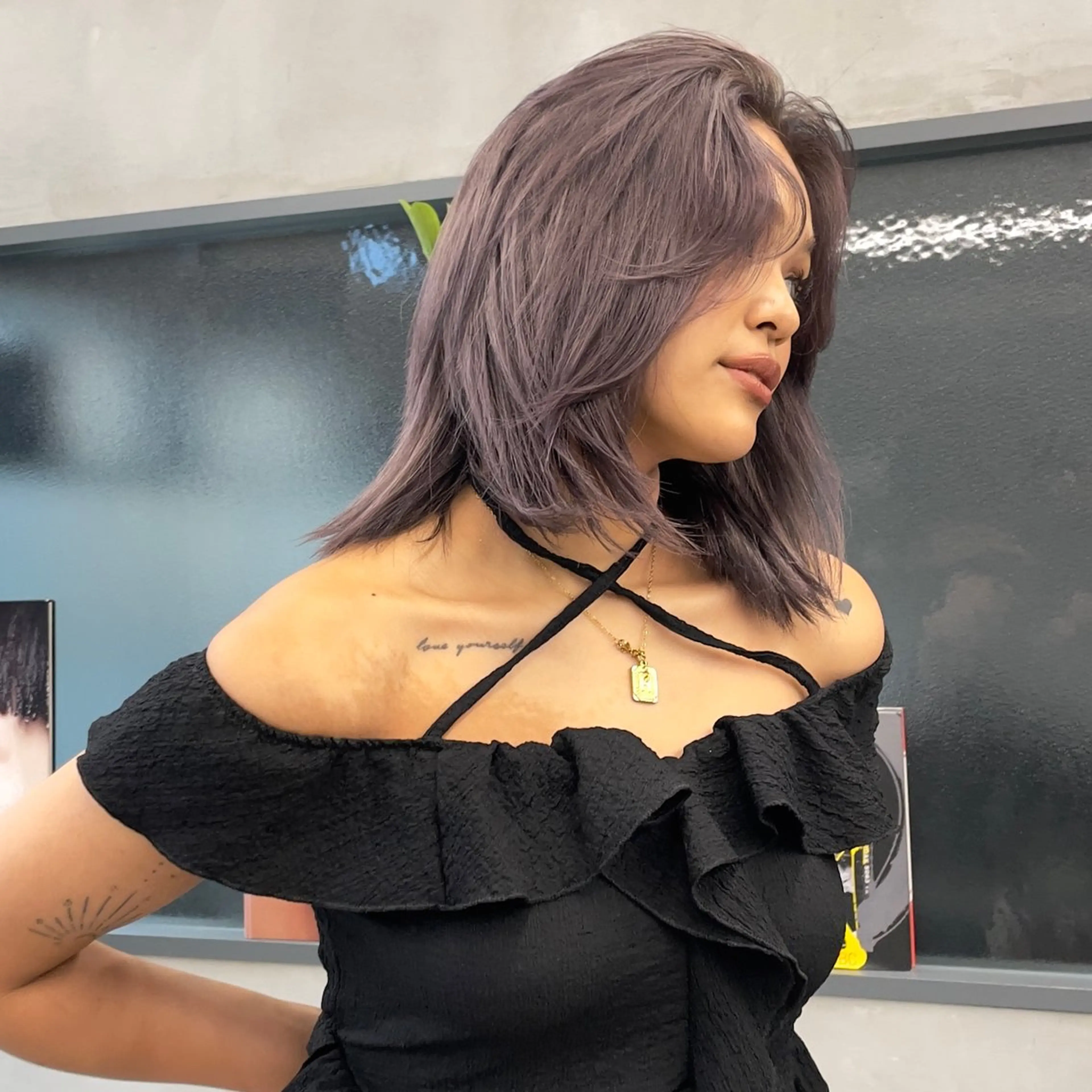 ミディアム ヘアカラー トリートメント 【ブリーチ1回】 薬剤ヲタクひろのヘアスタイル