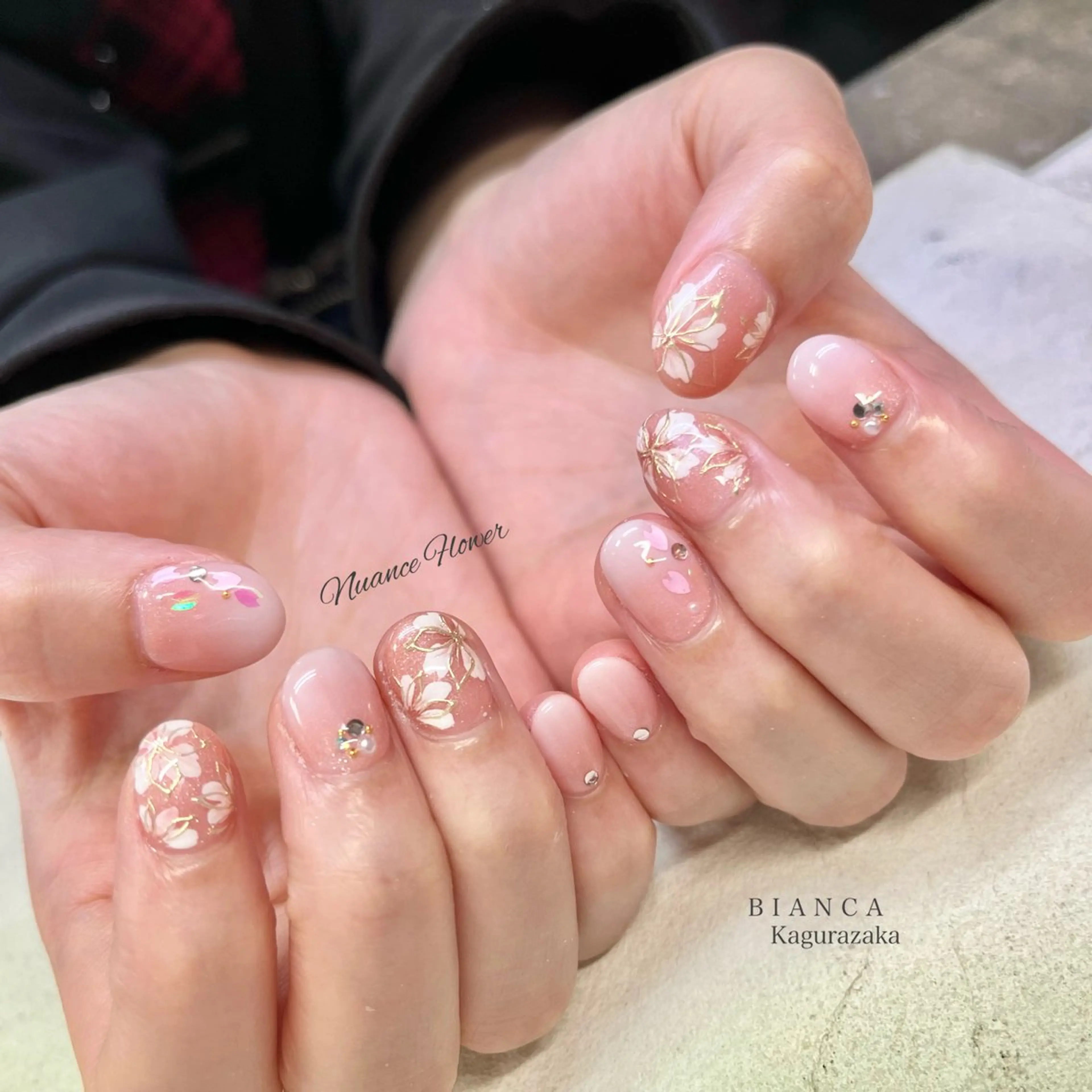 ネイル 持ち込み ハンドネイル BIANCA Ouchidaのネイルデザイン