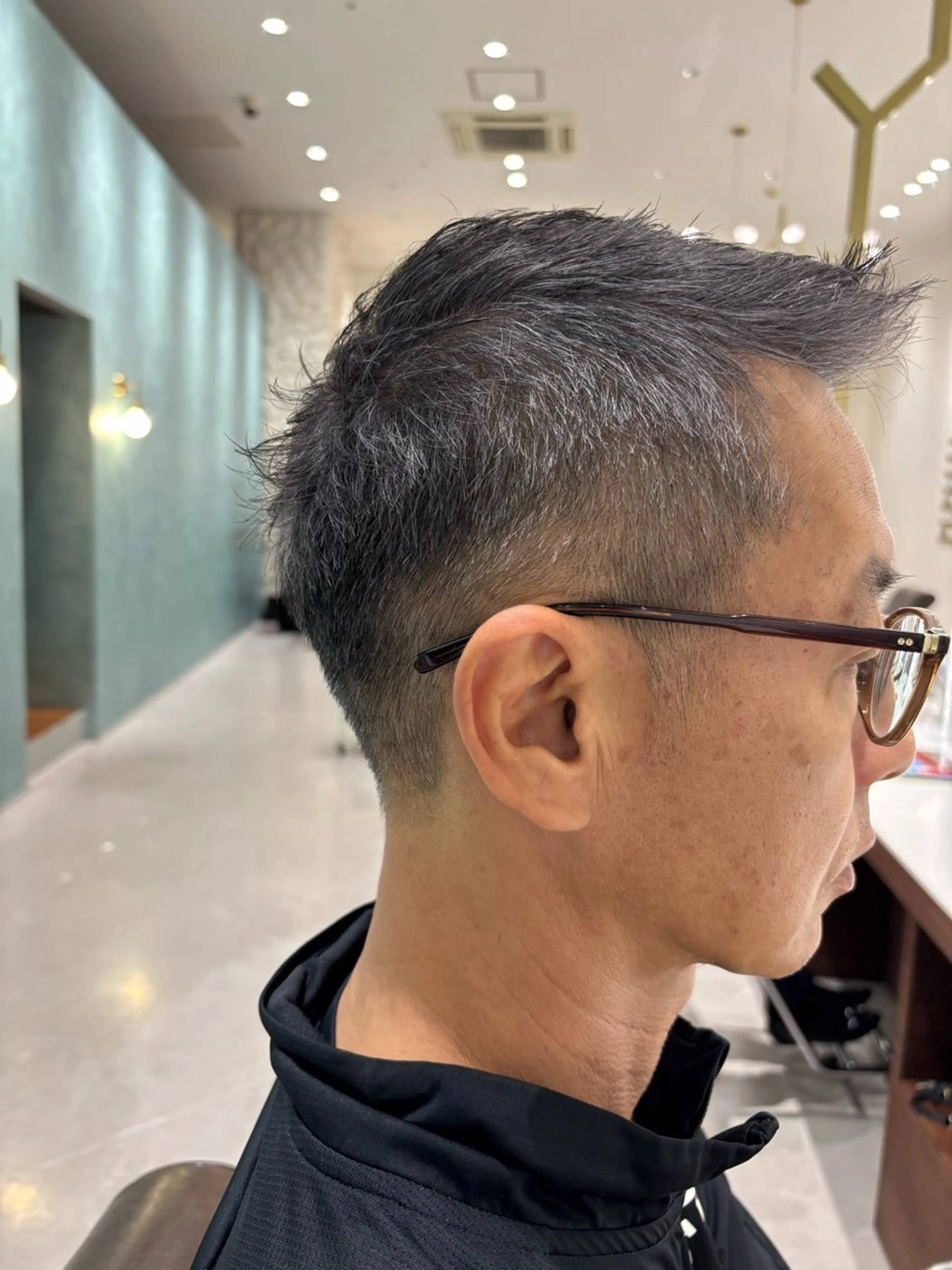 メンズ メンズベリーショート メンズカット／パーマ つきなのヘアスタイル