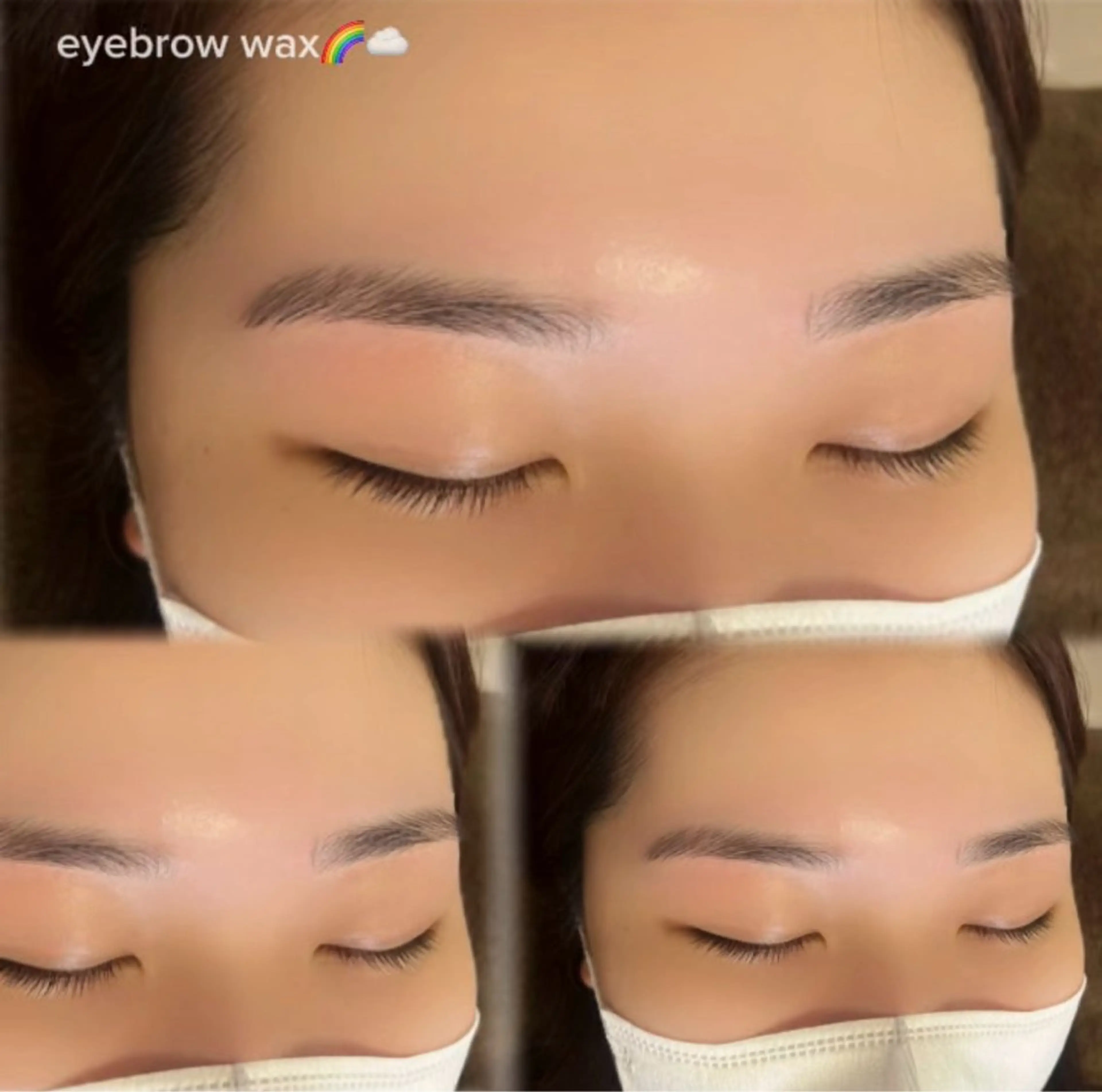 目指せ美眉｜アイブロウwax＋眉毛カットの写真