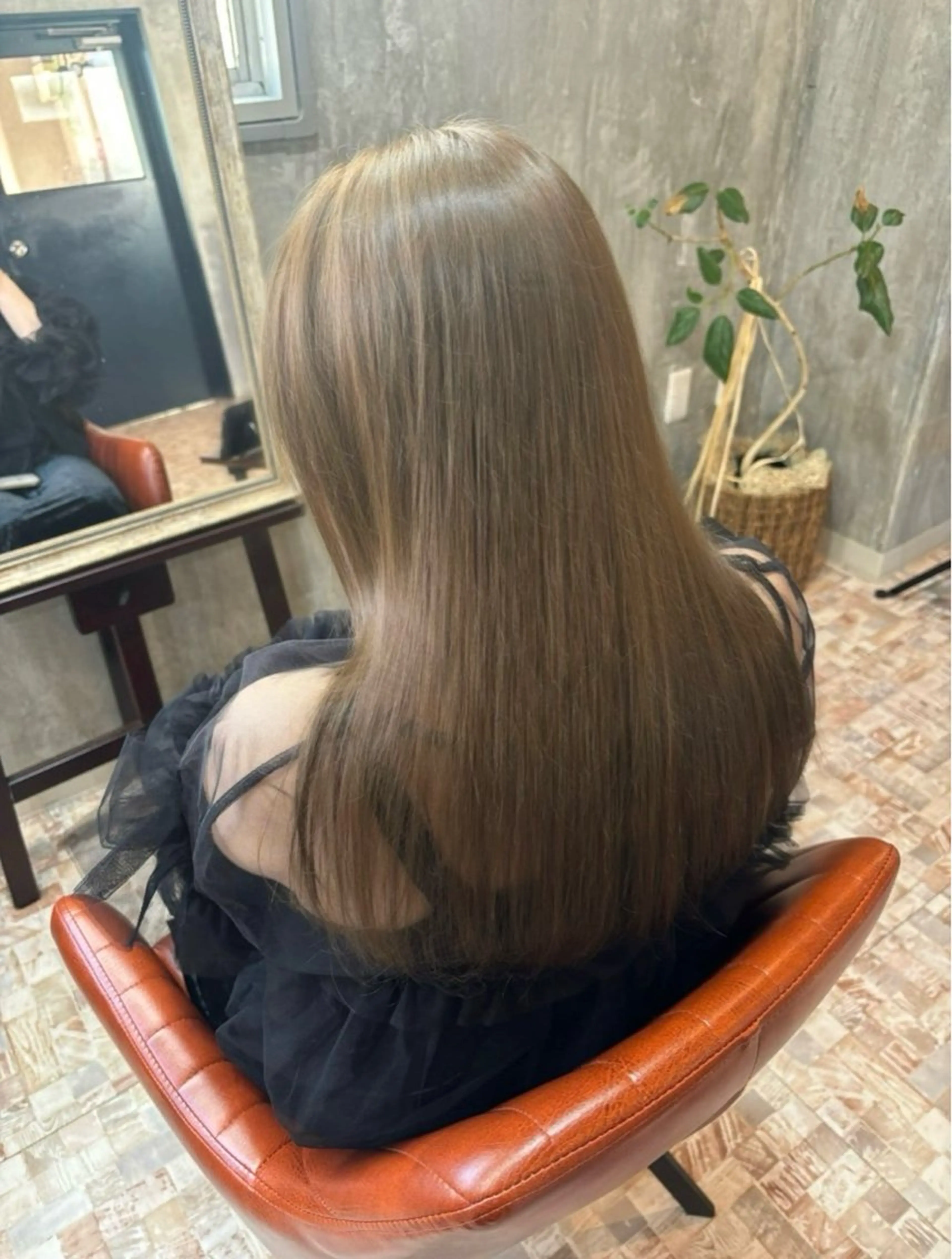 ブリーチ込みダブルカラー🩵の写真