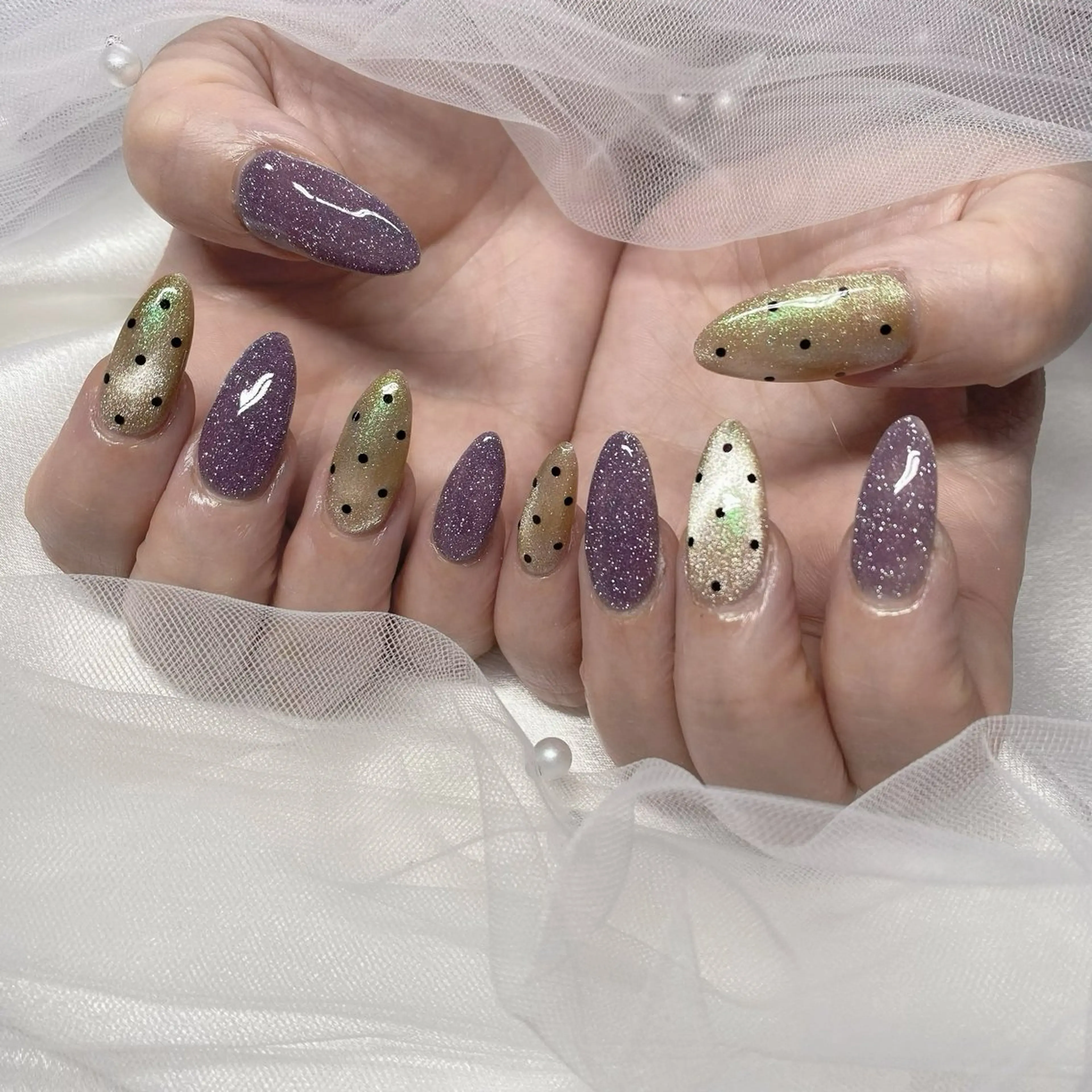 ネイル 持ち込み ネイルチップ マンダリンボーテ あやか🍒💓のネイルデザイン