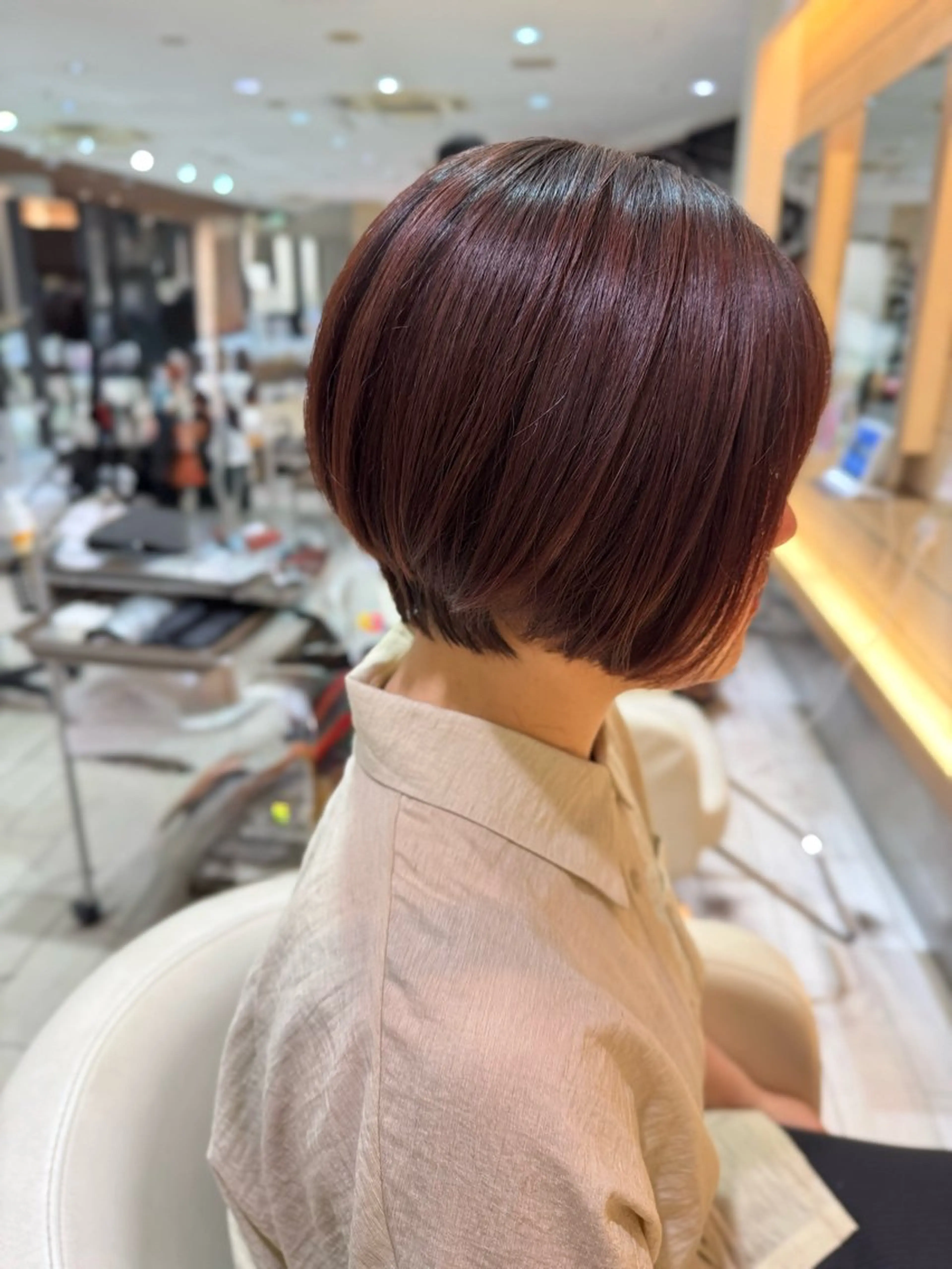 ショート air銀座所属・木村 詩渚のヘアスタイル