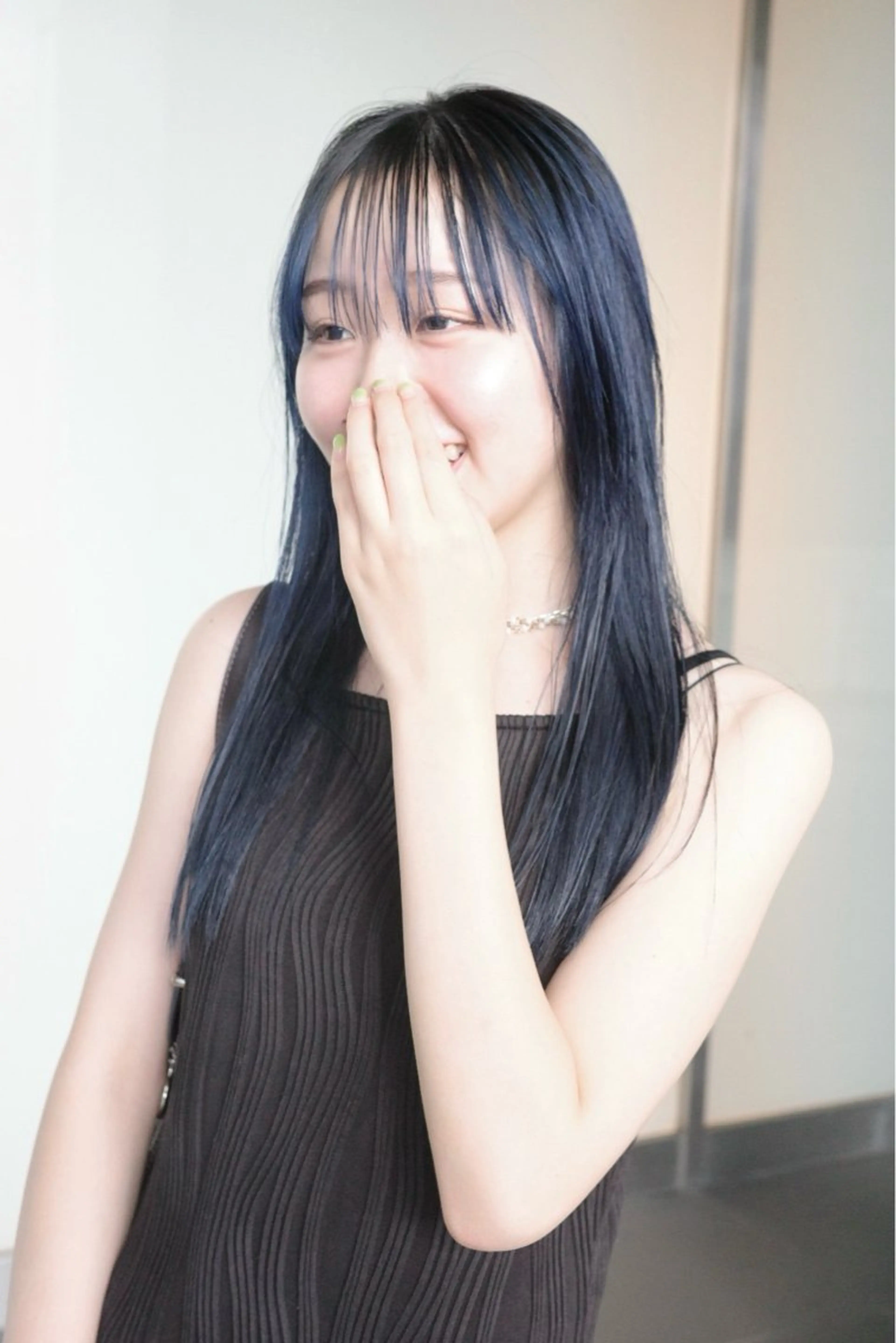 ロング カラー カット ヘアカラー トリートメント 村田 りょうやのヘアスタイル