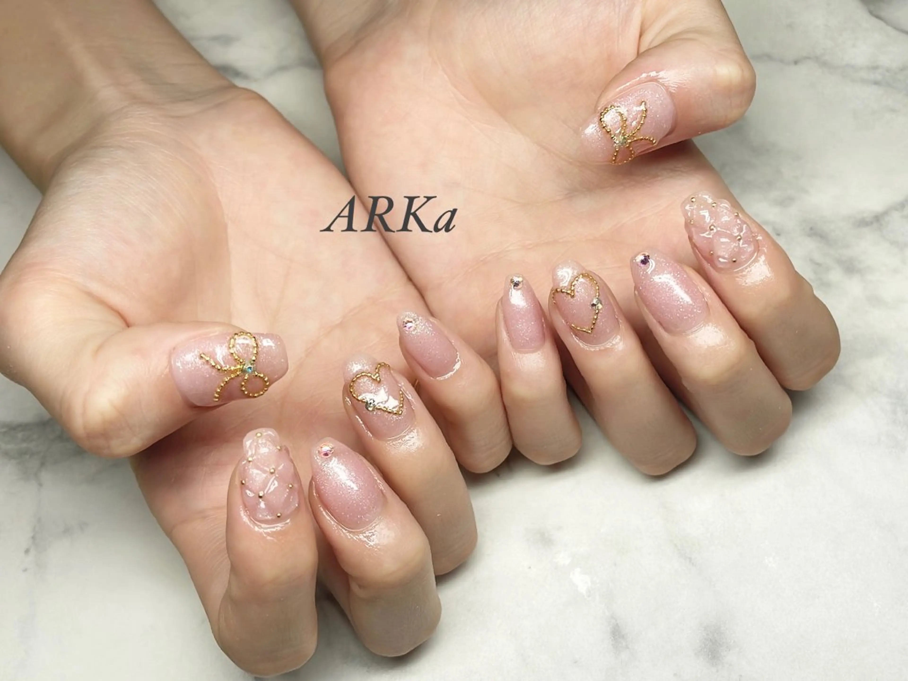 ネイル ハンドネイル ARKα Nishiのネイルデザイン