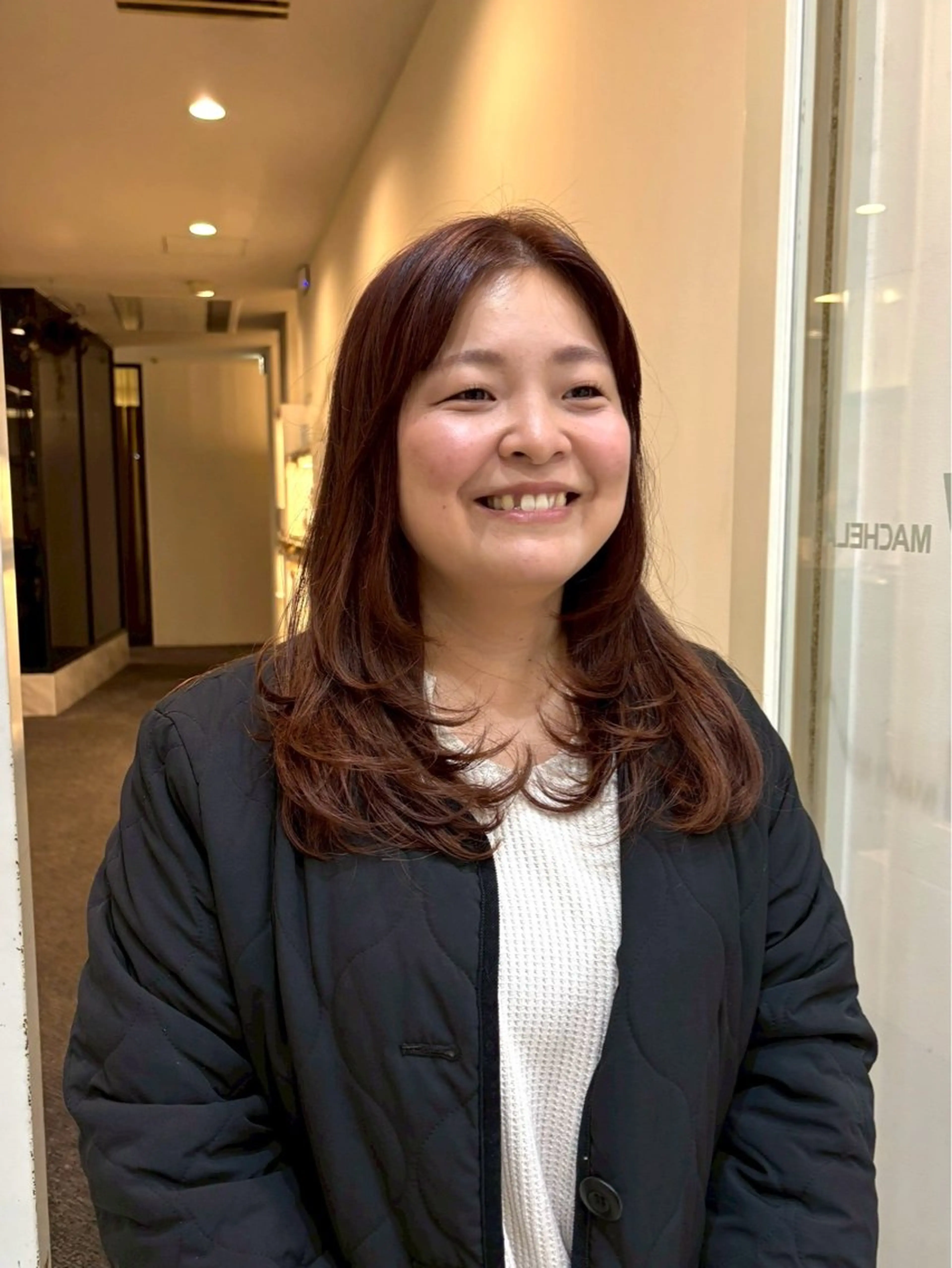 ロング レイヤーカット レイヤー /艶髪美髪 /マナミのヘアスタイル