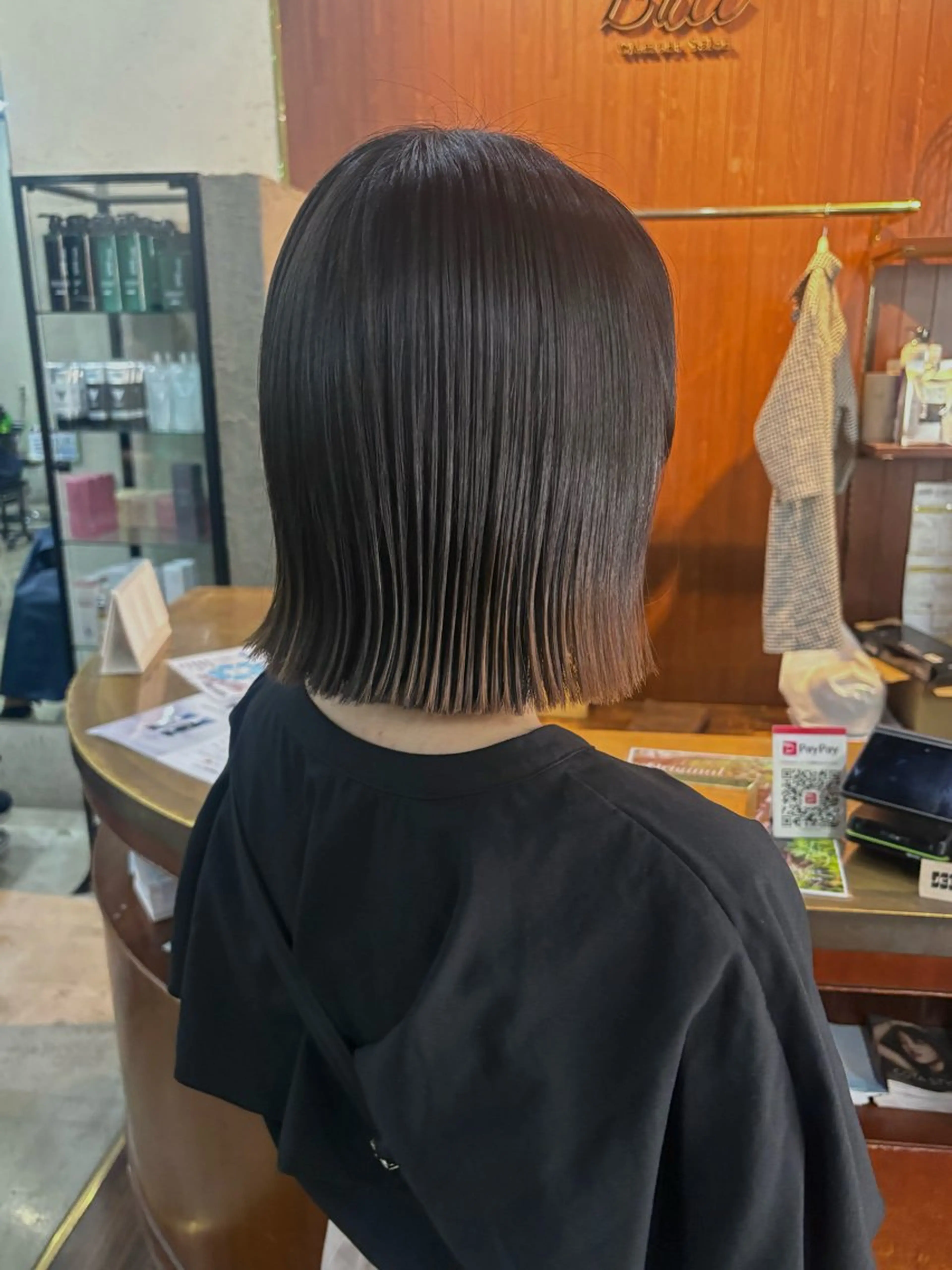 ショート ボブ くびれヘア カット BULL松戸⭐️ 渡邉 春佳のヘアスタイル