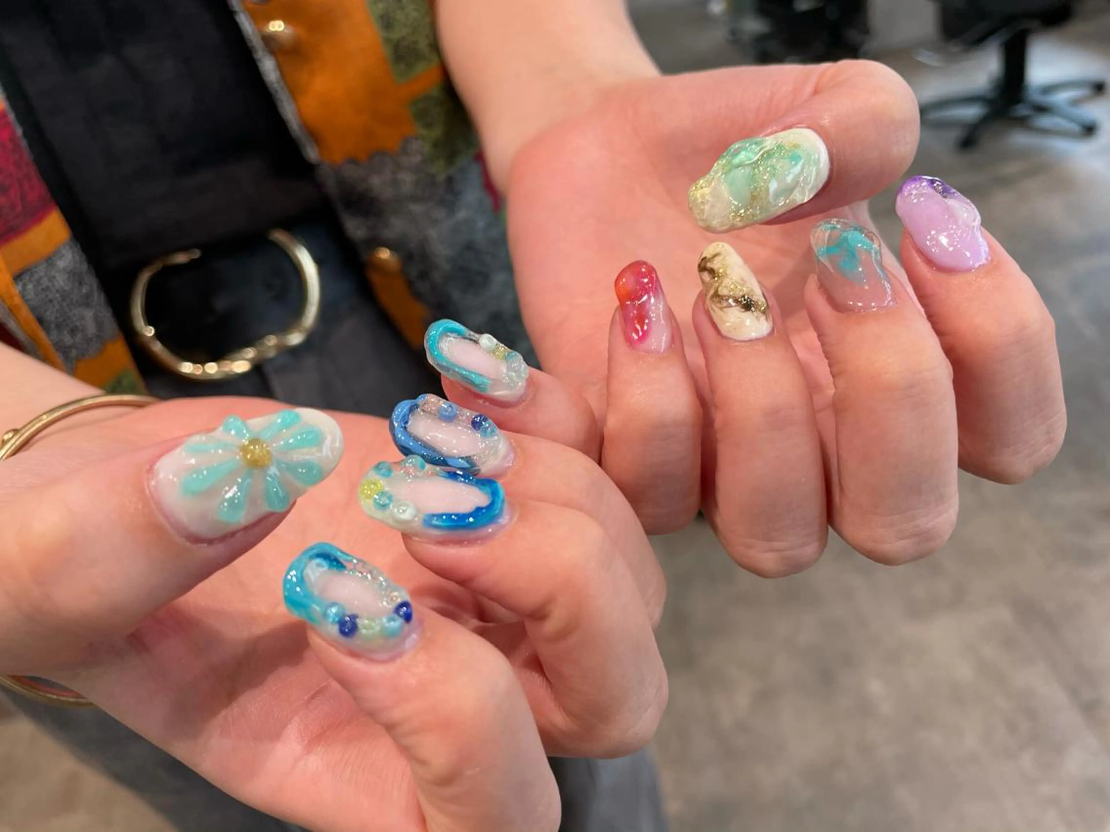 ネイル ハンドネイル ナチュラル透明感🌱 小山美樹子のヘアスタイル