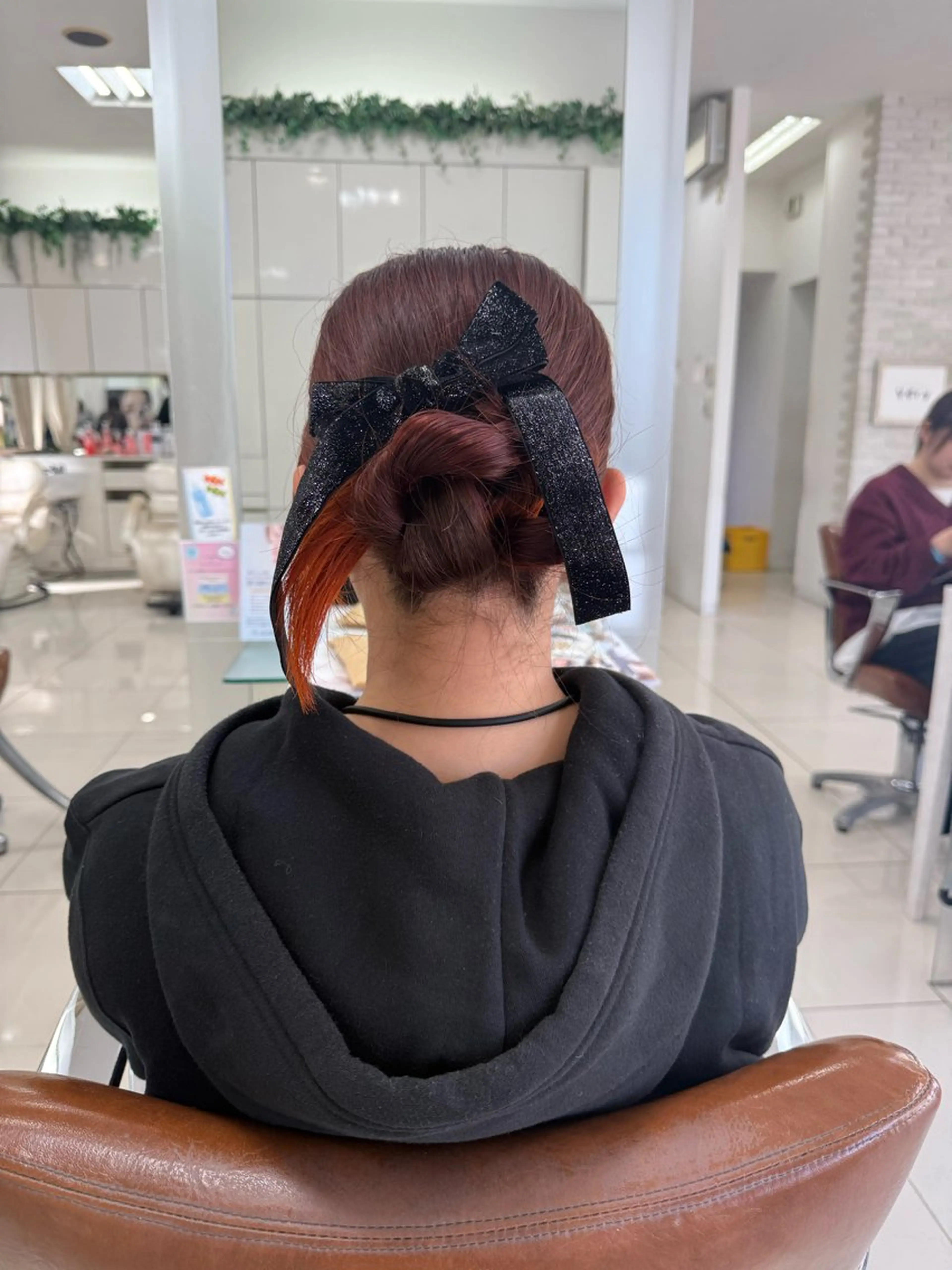 ヘアアレンジ 暖色カラー‪🩷 アレンジ/ｱｽﾅのヘアスタイル