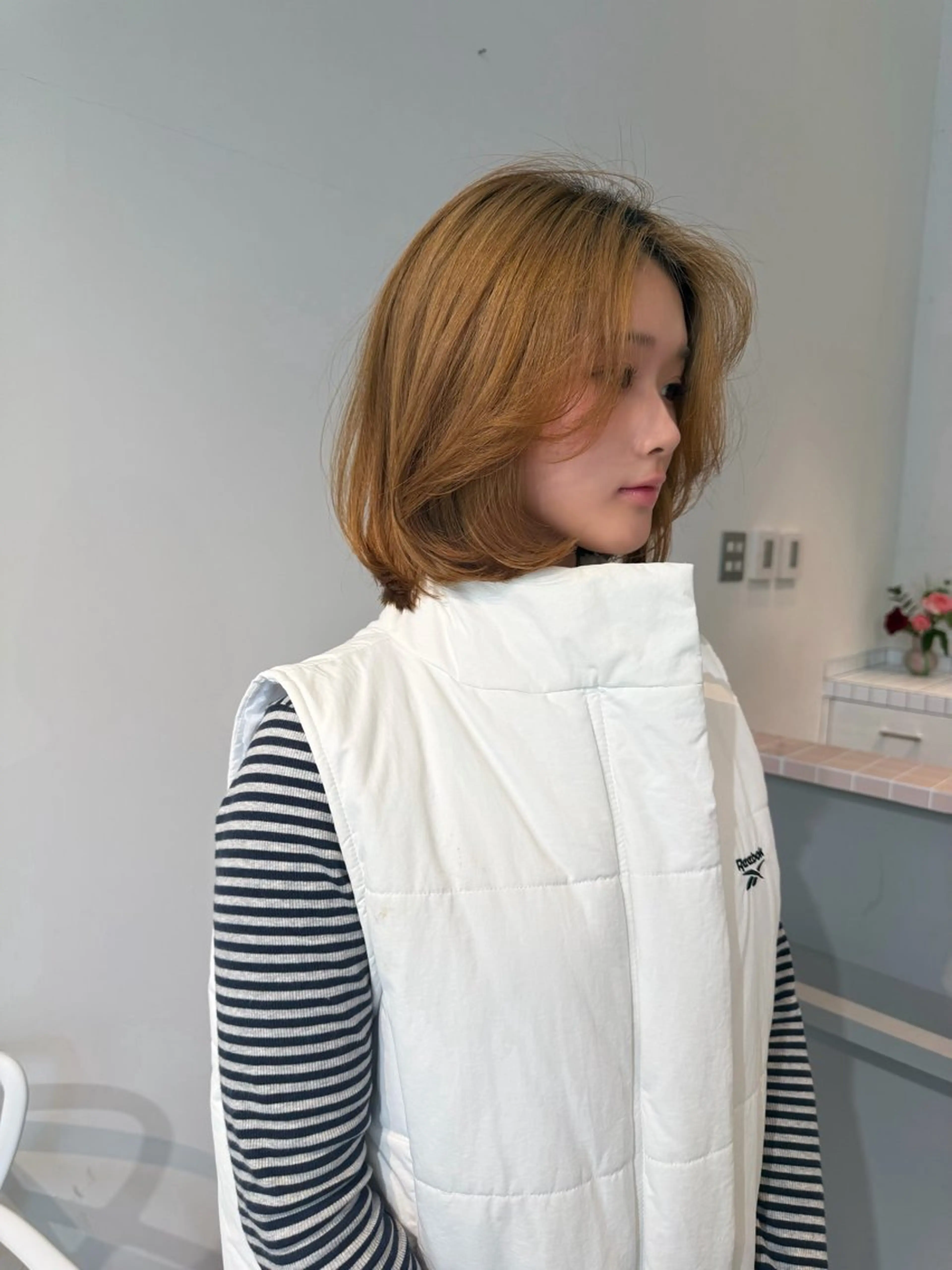 ミディアム カット Fev AYAHAのヘアスタイル