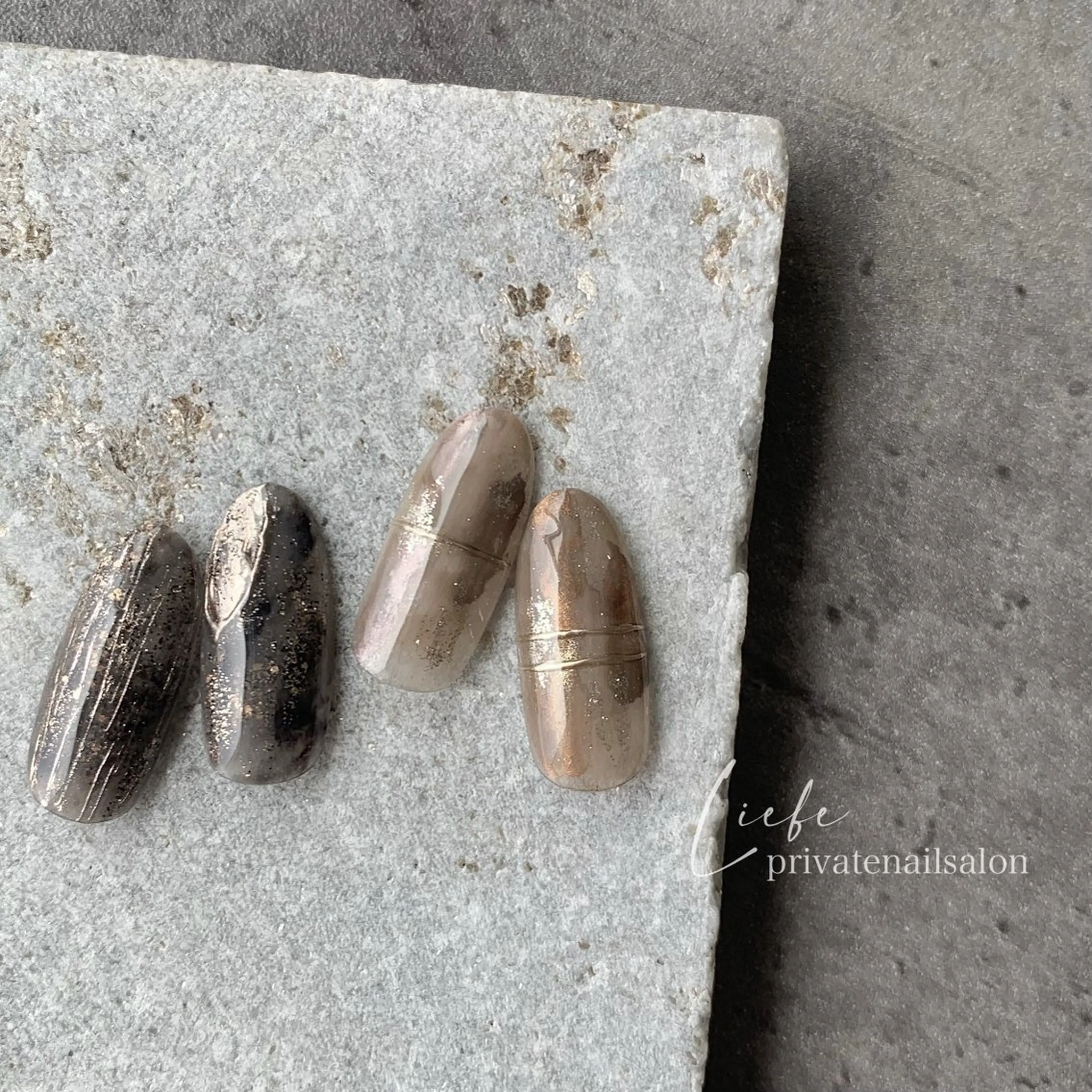 ネイル ニュアンスネイル ハンドネイル Liebe nailのネイルデザイン