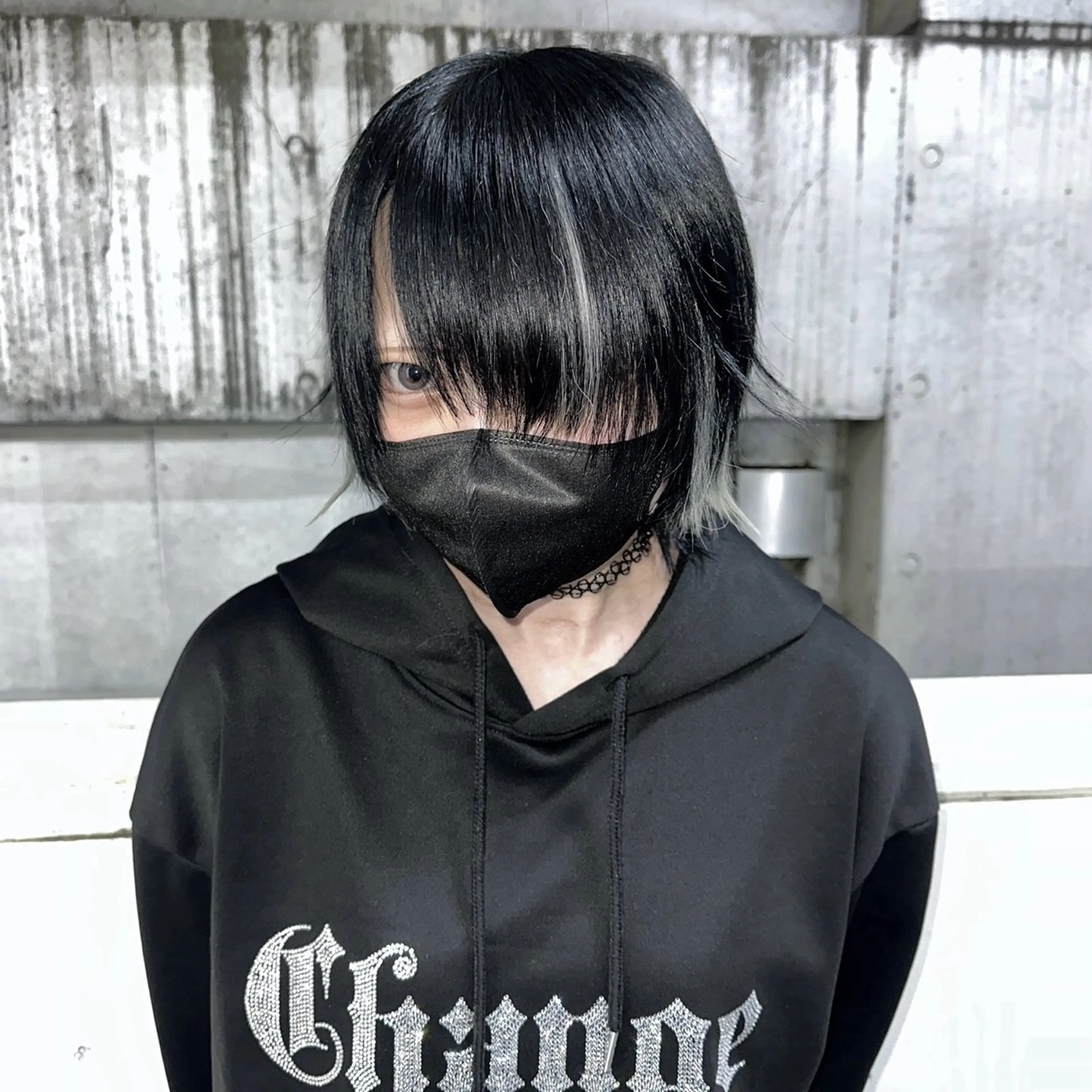 ショート エクステ ハイトーン/ウルフ /エクステ/ましろのヘアスタイル