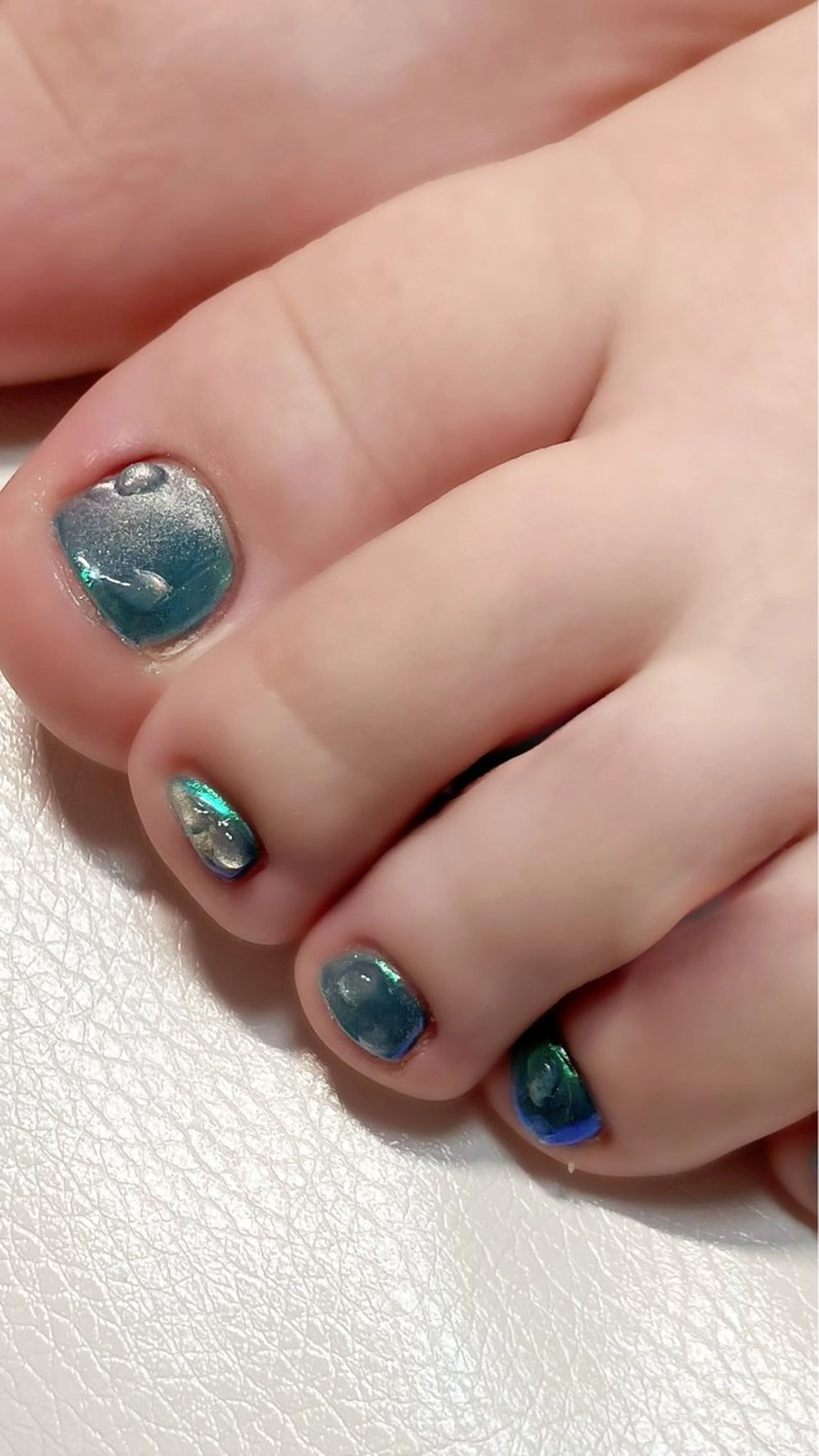 ネイル フットネイル フットネイル shino🌟 痛ネイルのネイルデザイン