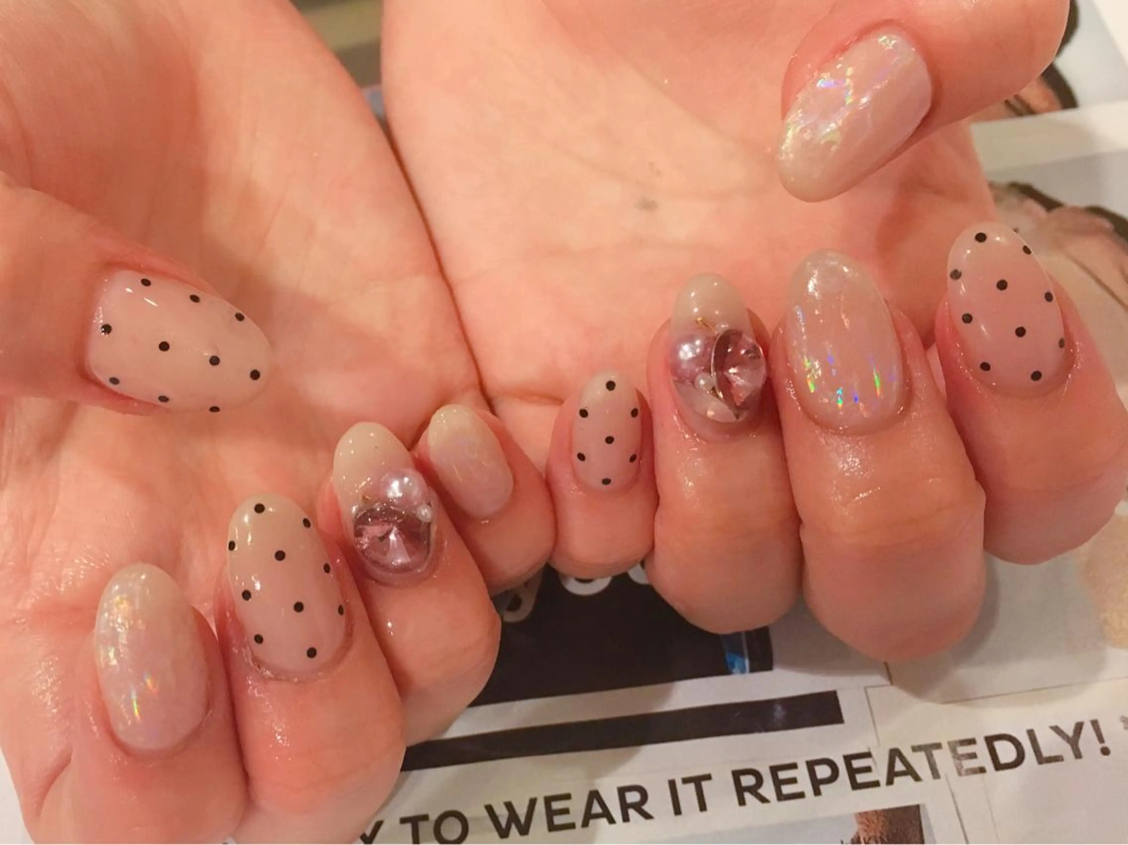 ネイル ハンドネイル にしぐち はるかのネイルデザイン