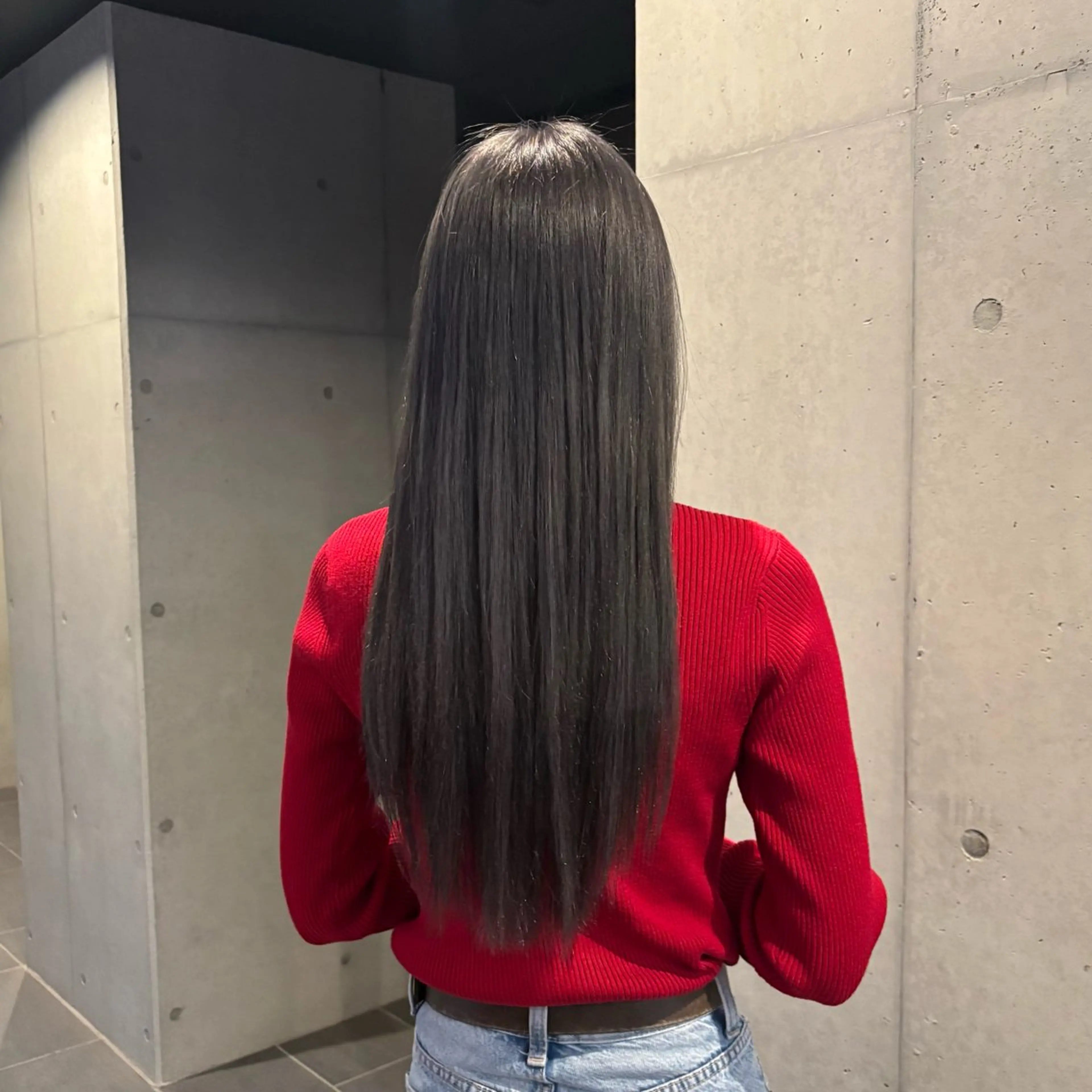 ロング カラー ダブルカラー ヘアカラー トリートメント 〖❁ちひろ| LEONID❁〗のヘアスタイル