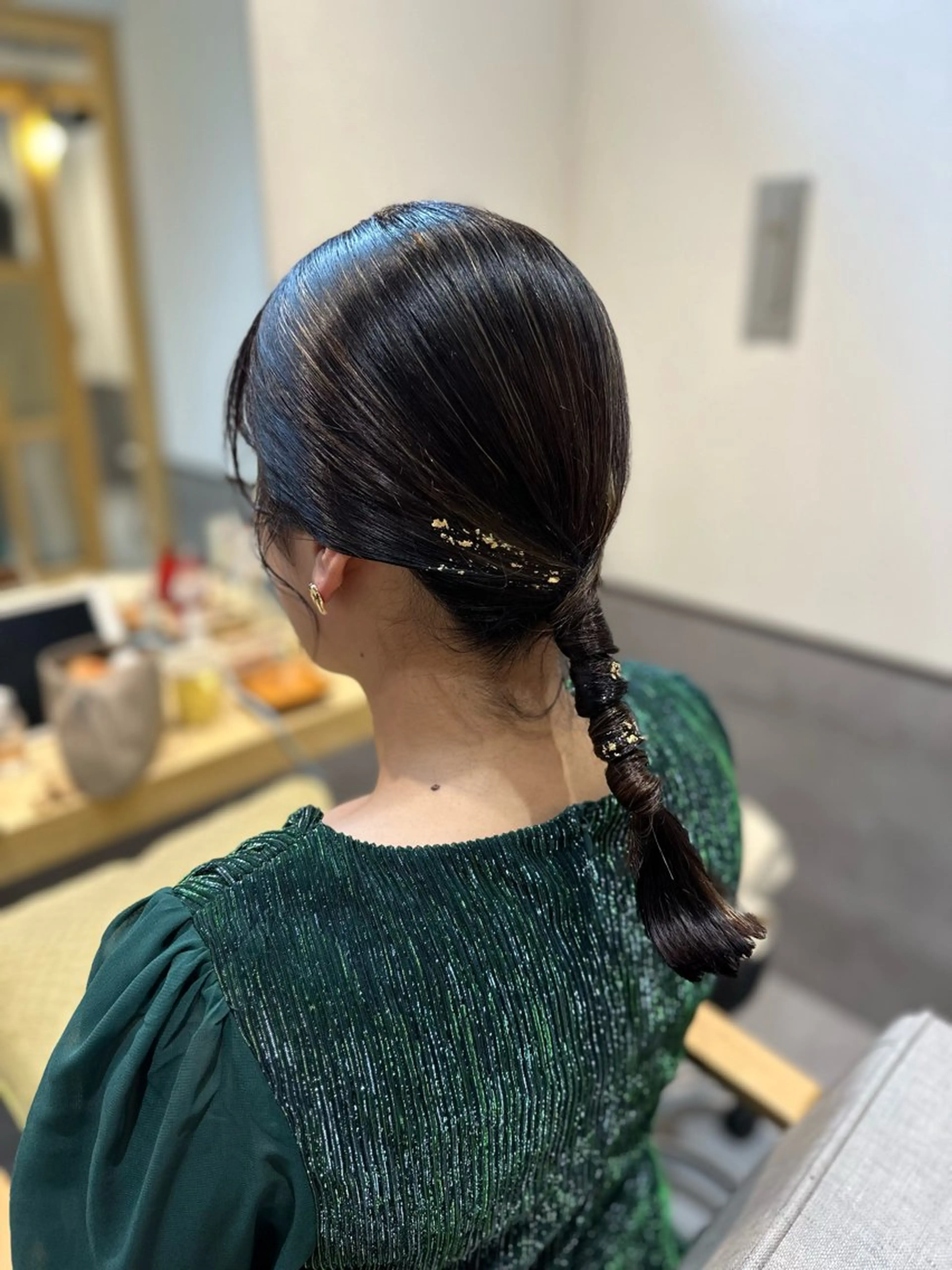 ヘアアレンジ ヘアセット やまぐち あやみのヘアスタイル