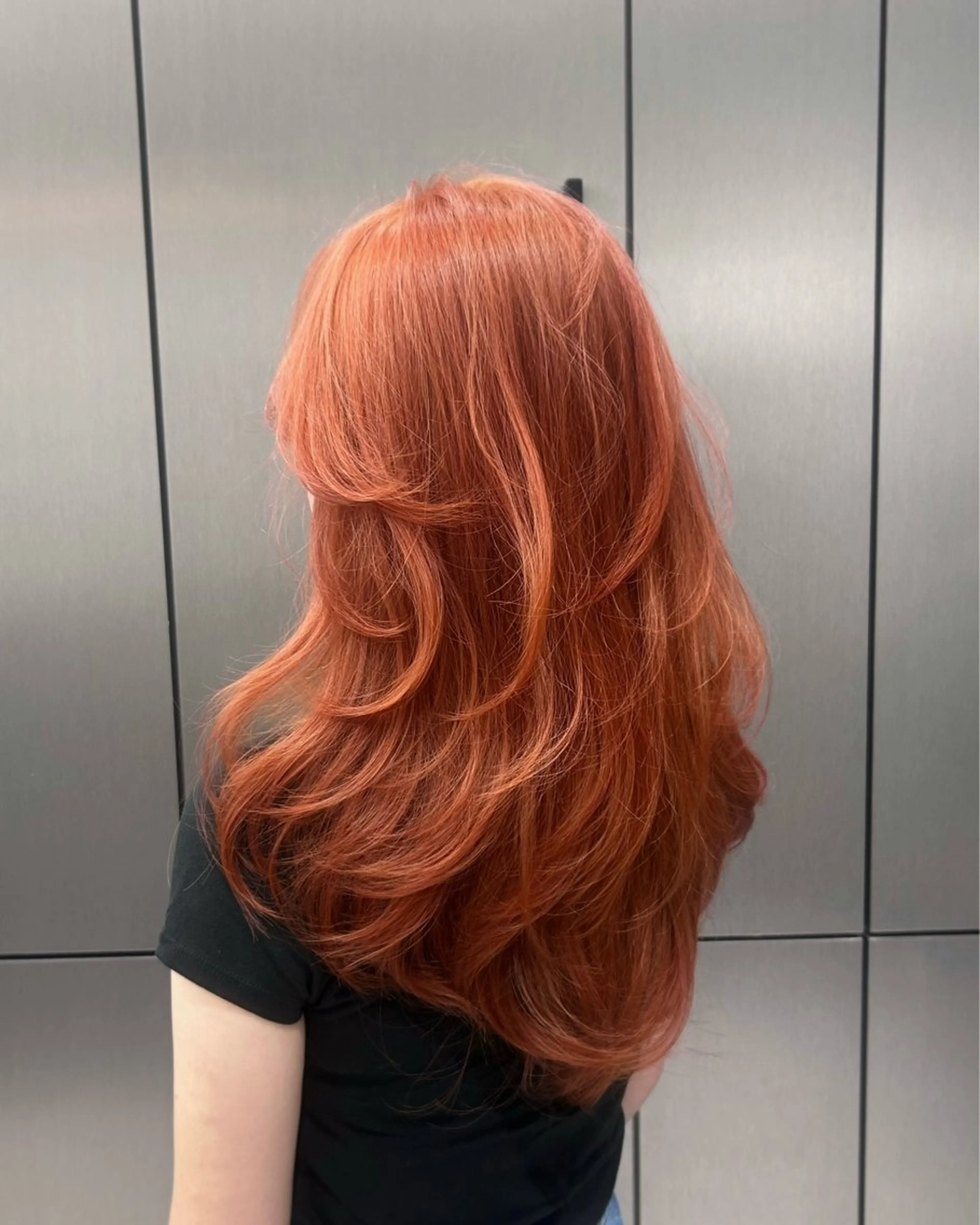 ロング レイヤーカット カット ヘアカラー トリートメント 大人レイヤー/艶美髪 🇺🇸TOMONAのヘアスタイル