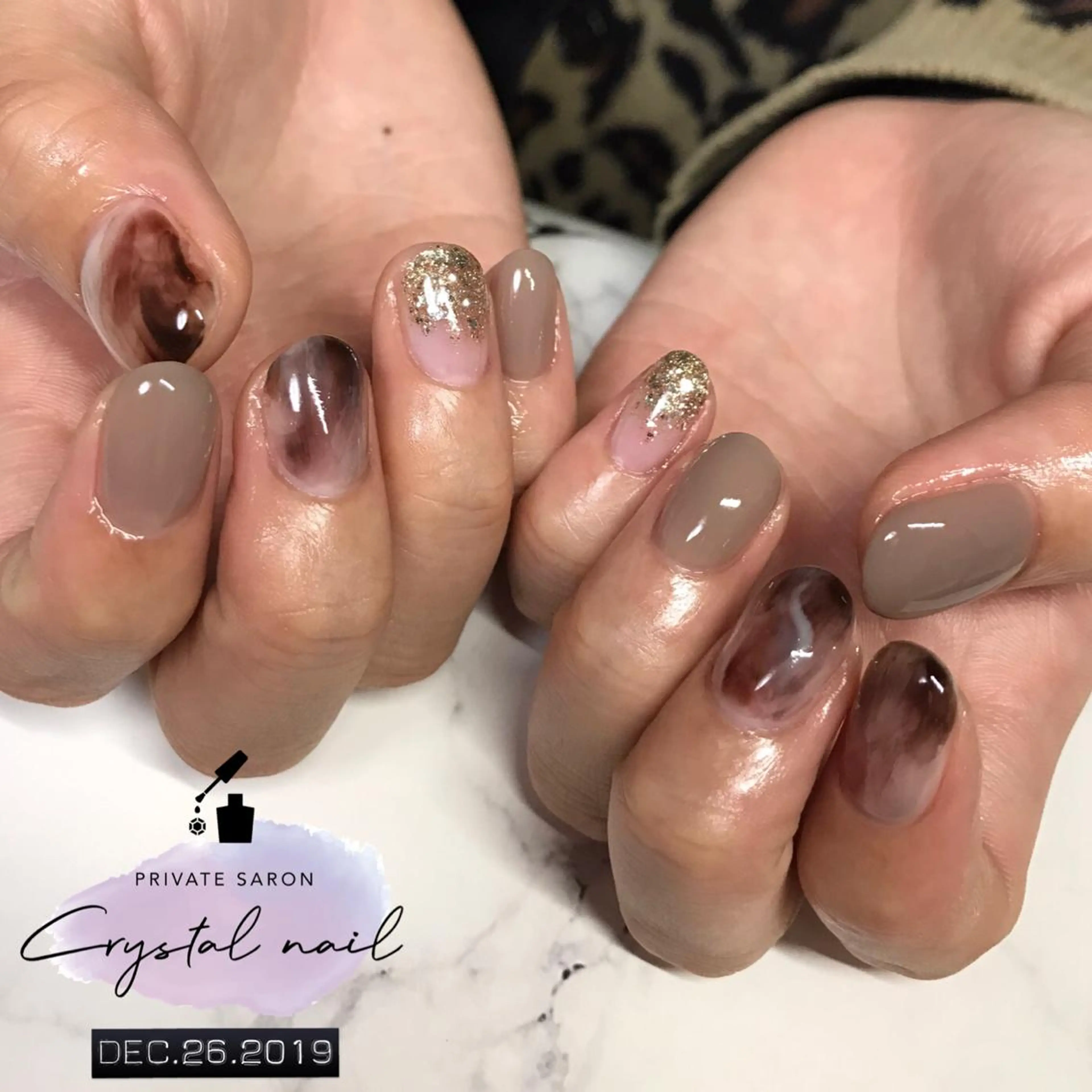 ネイル ニュアンスネイル ハンドネイル SCENERY NAILのネイルデザイン
