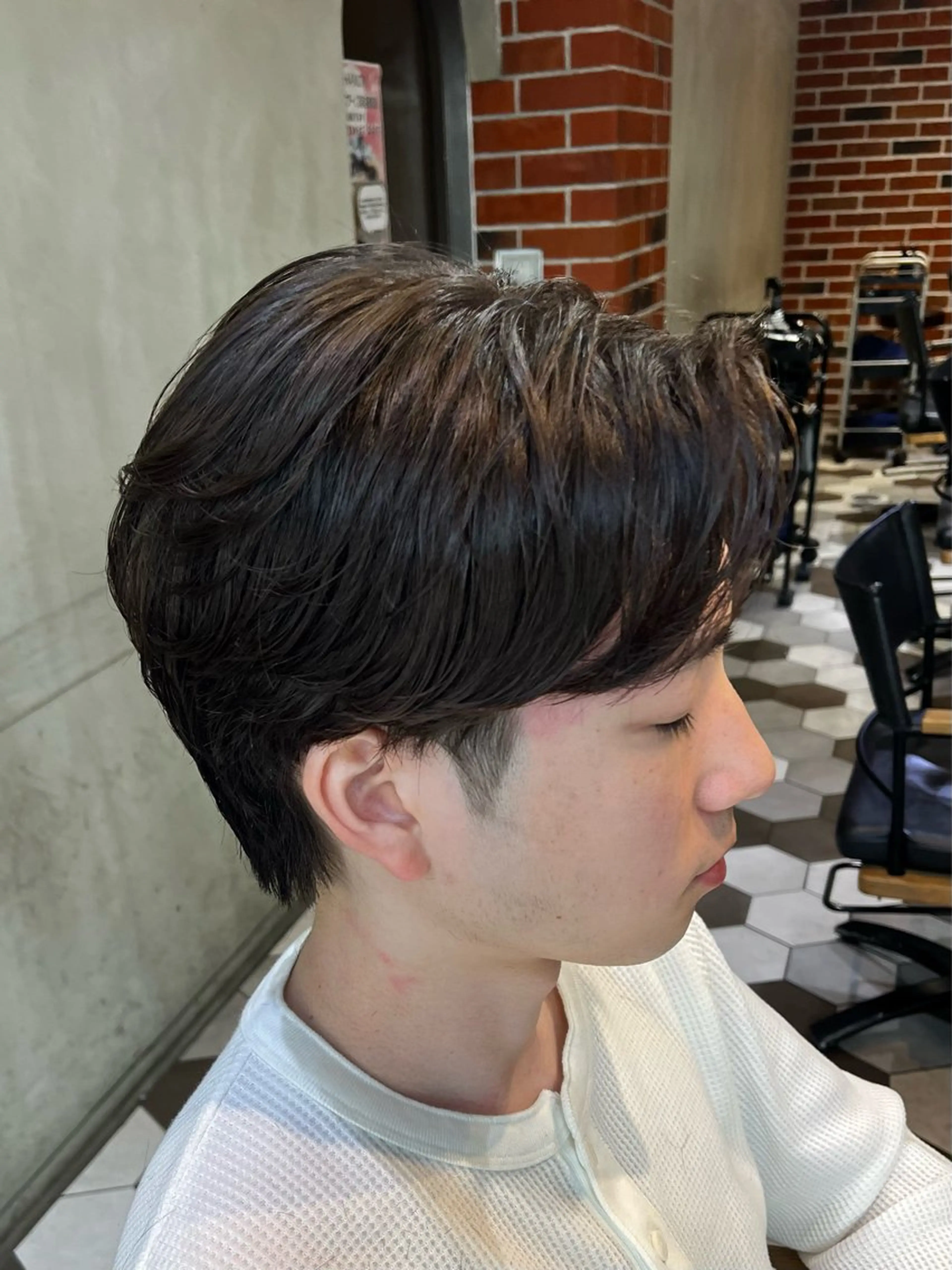 ショート パーマ メンズ 梅田/メンズ専門 ／加地光尊のヘアスタイル