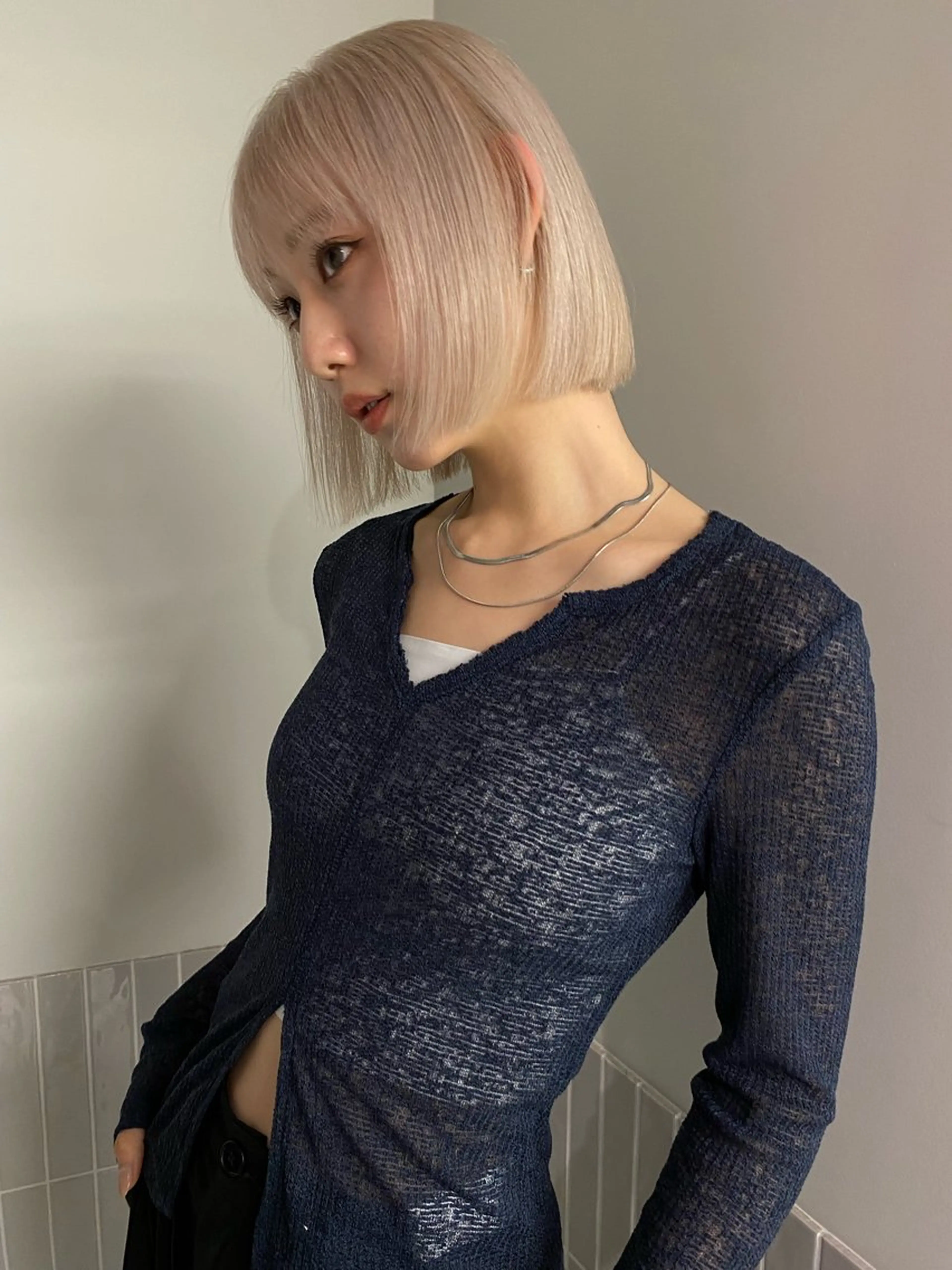 カラー ヘアカラー ブリーチモデル /  Runa☾のヘアスタイル