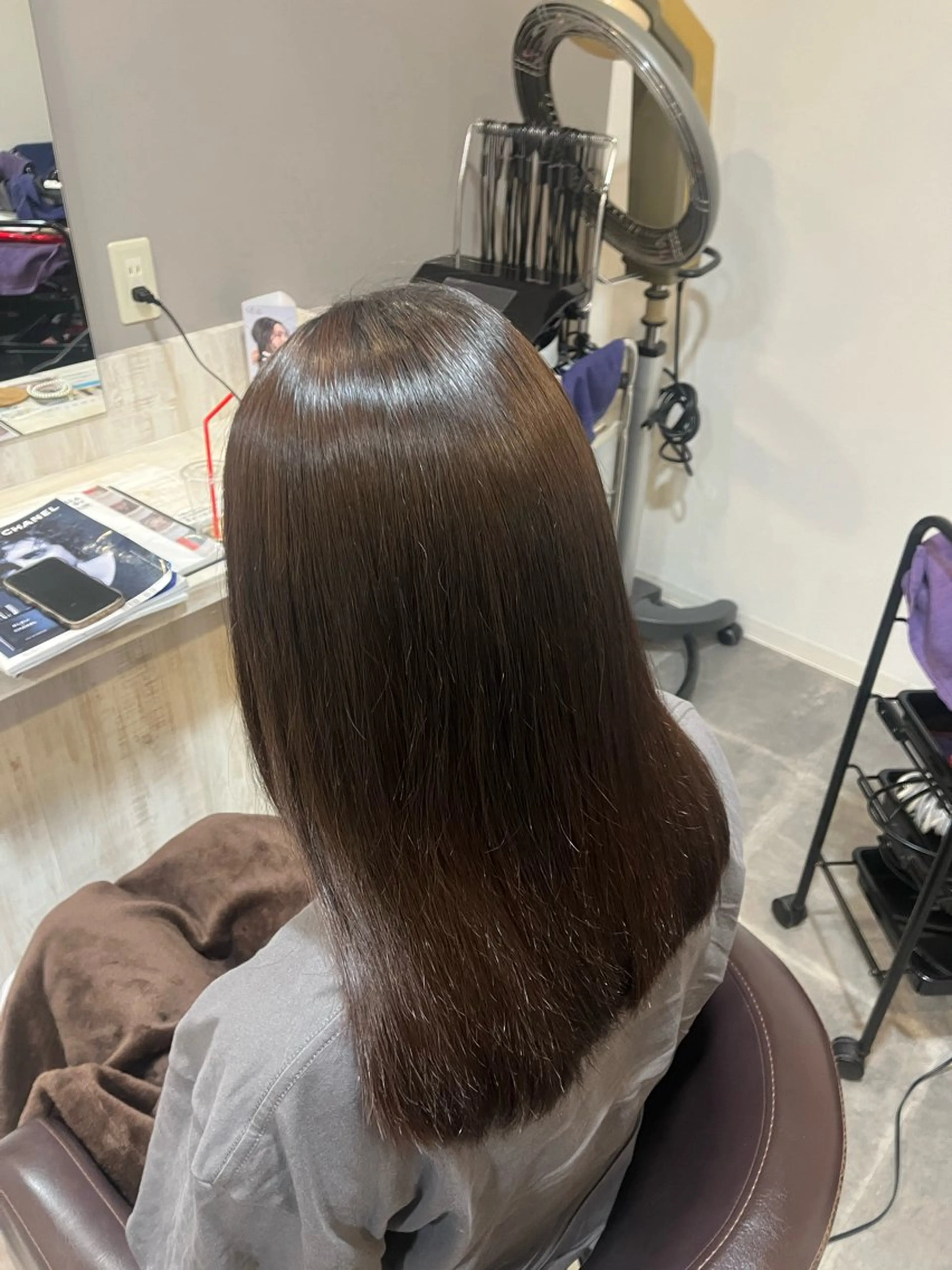 セミロング 久代 大翔のヘアスタイル