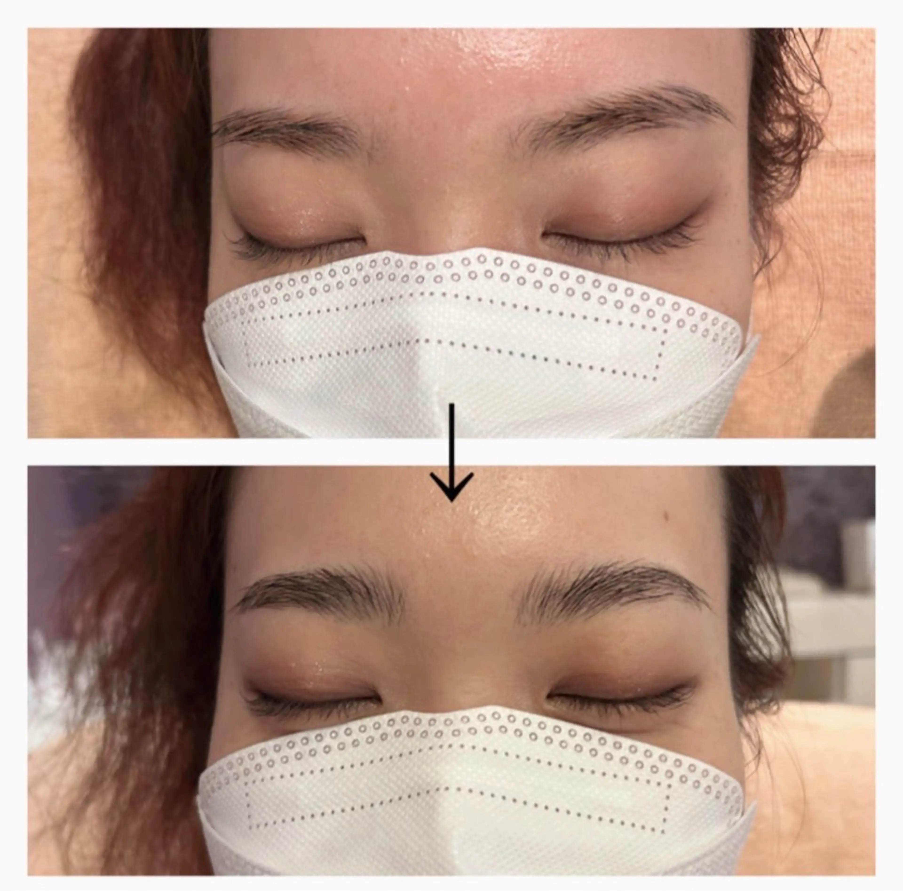 アイブロウ 東恩納 誠のヘアスタイル