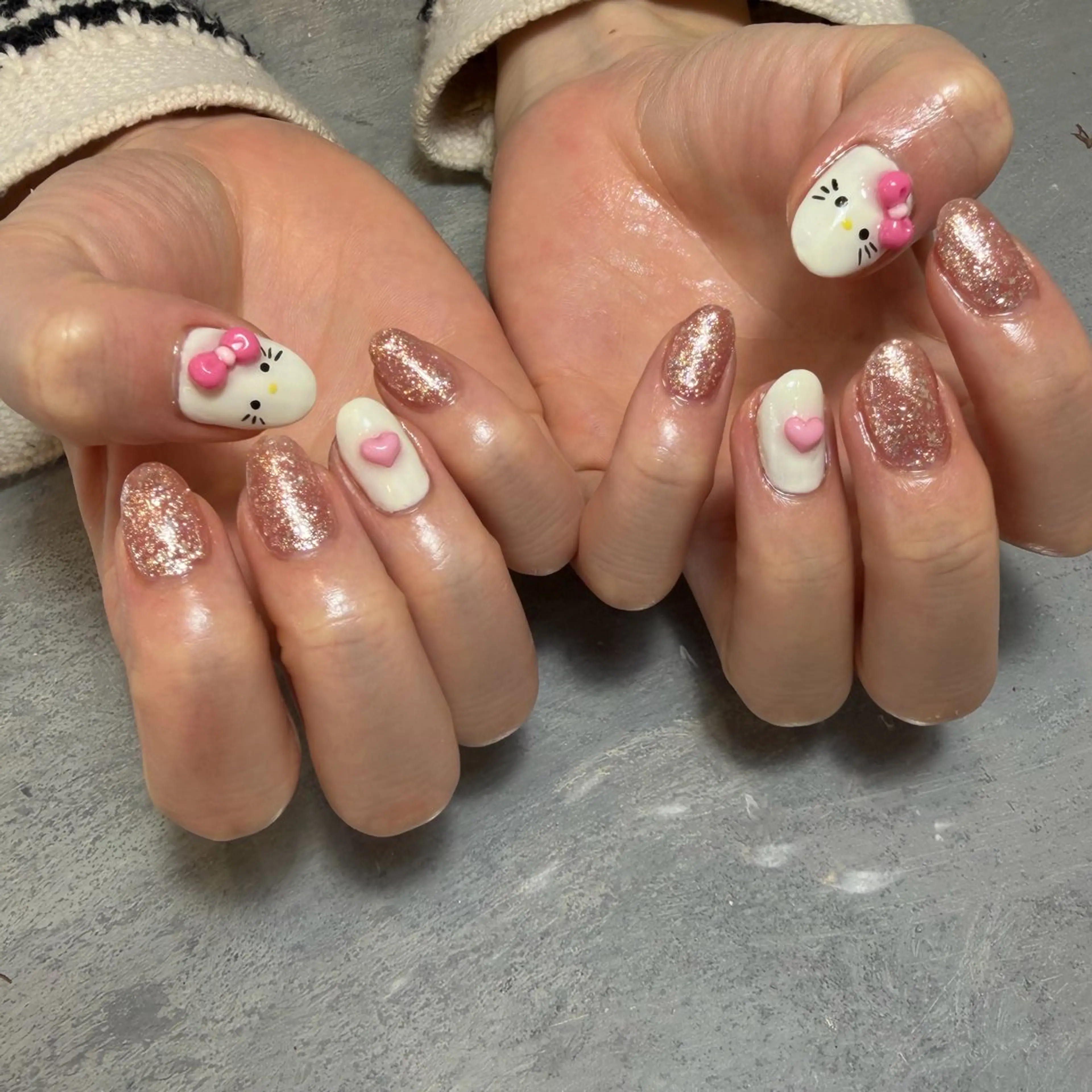 ネイル ハンドネイル 重永 夏南のネイルデザイン