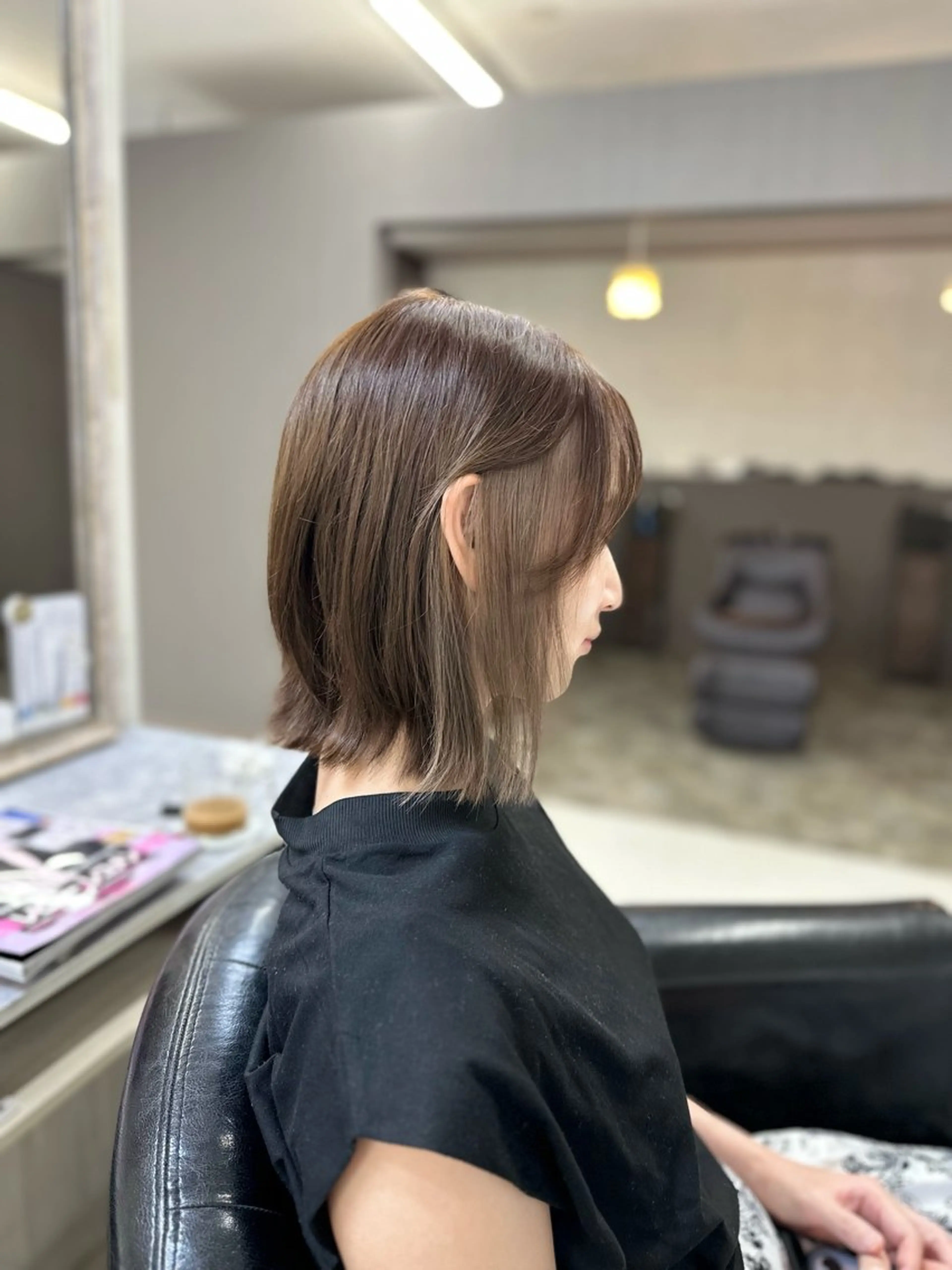 ショート カラー イヤリングカラー YURI ✨のヘアスタイル
