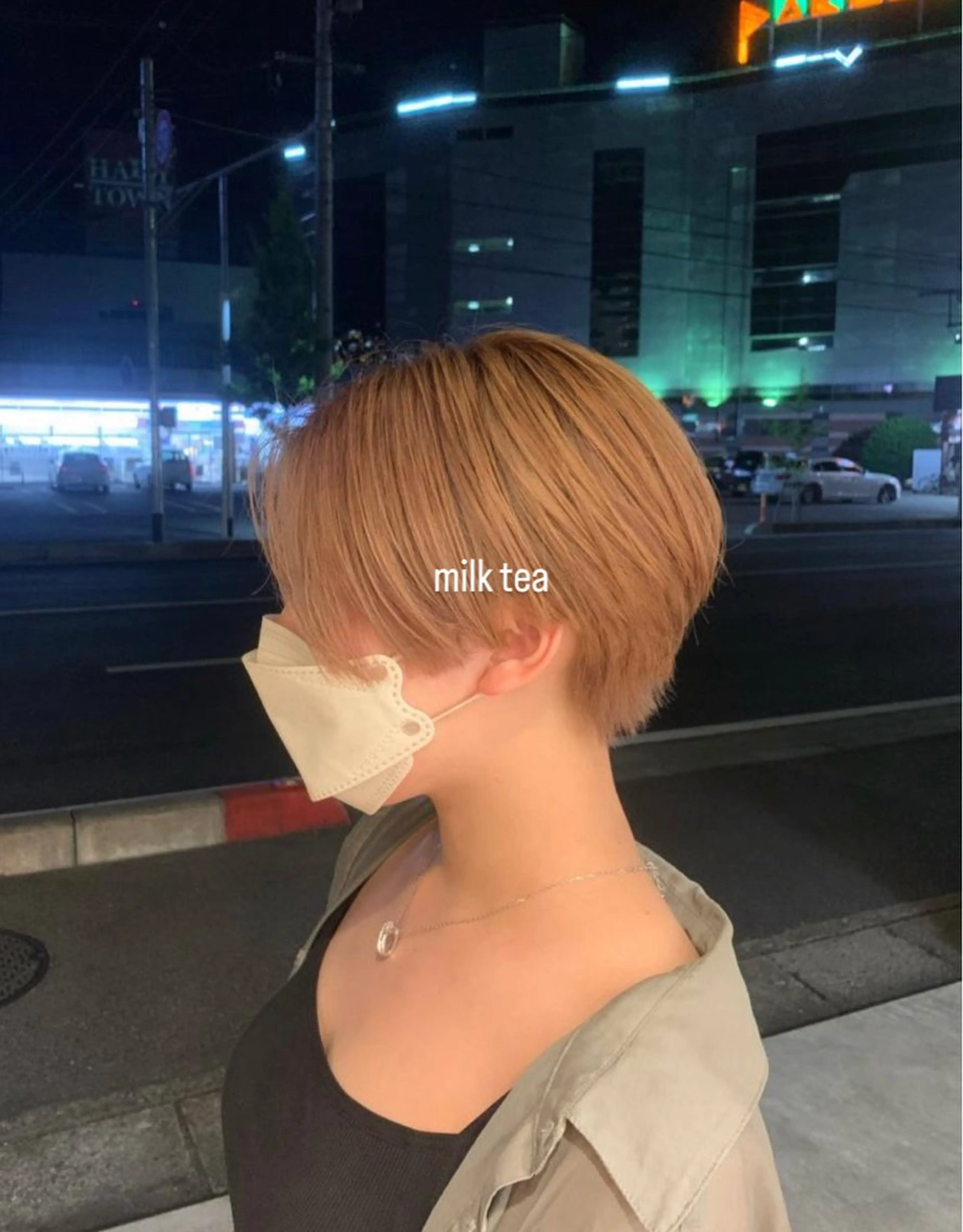 ショート カラー ヘアカラー セジールヘアメゾン所属・韓国レイヤー/透明感 カラー🐈曾根高のヘアスタイル