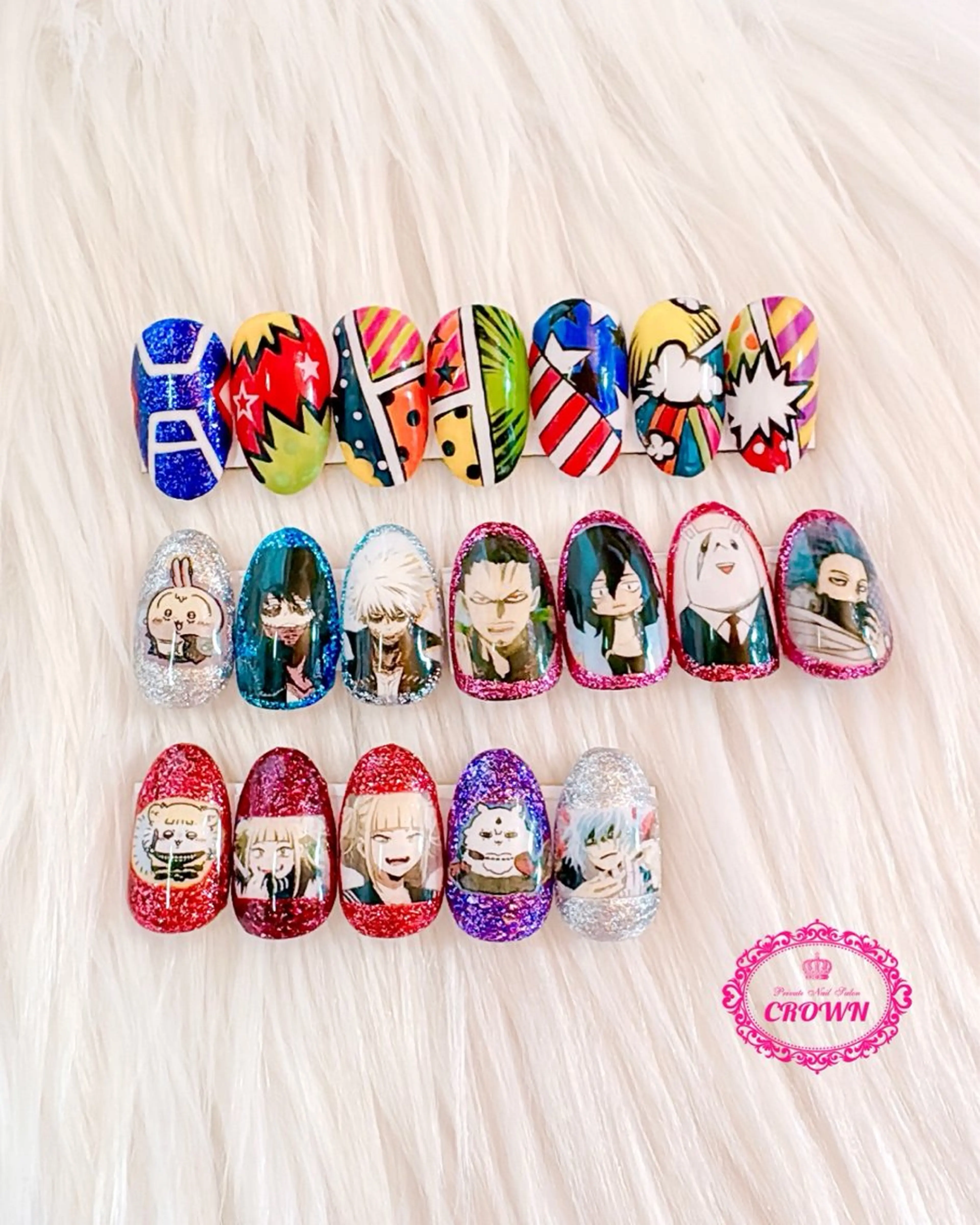 ネイル CROWN プライベートサロンのネイルデザイン