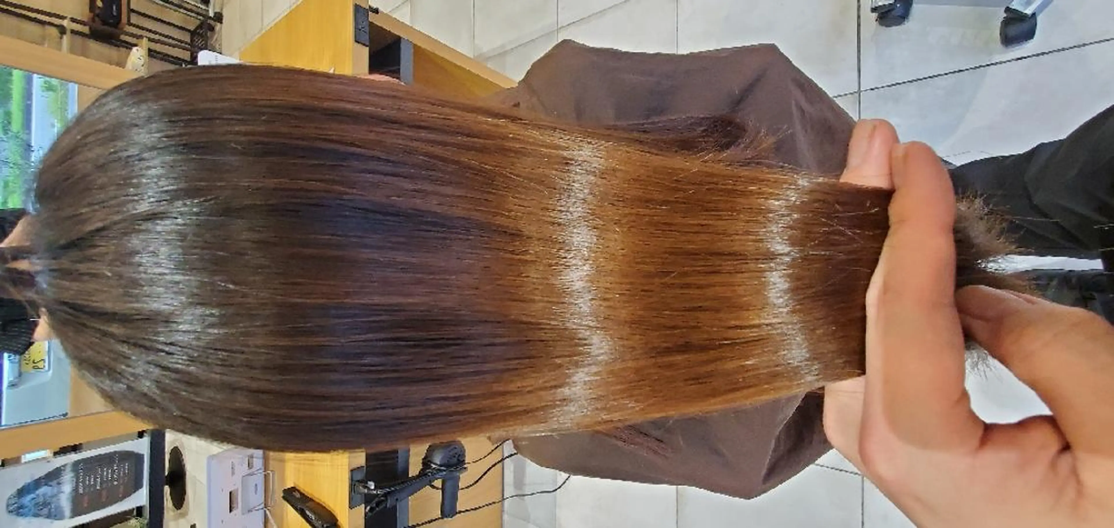 カラー ロング 髪質改善 カット トリートメント ブリーチカラー/ 美髪矯正/SYUNのヘアスタイル