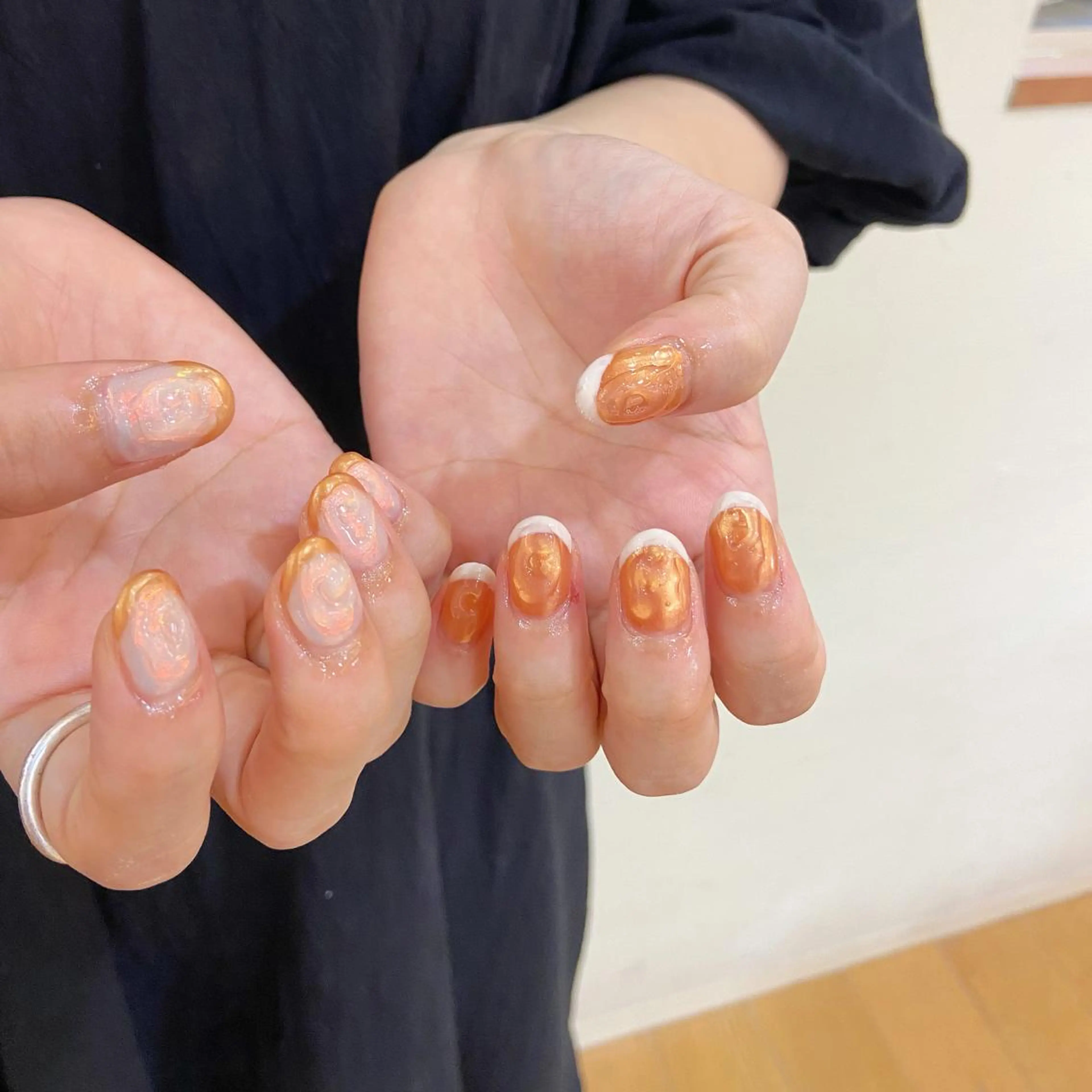 ネイル フレンチネイル . .のネイルデザイン