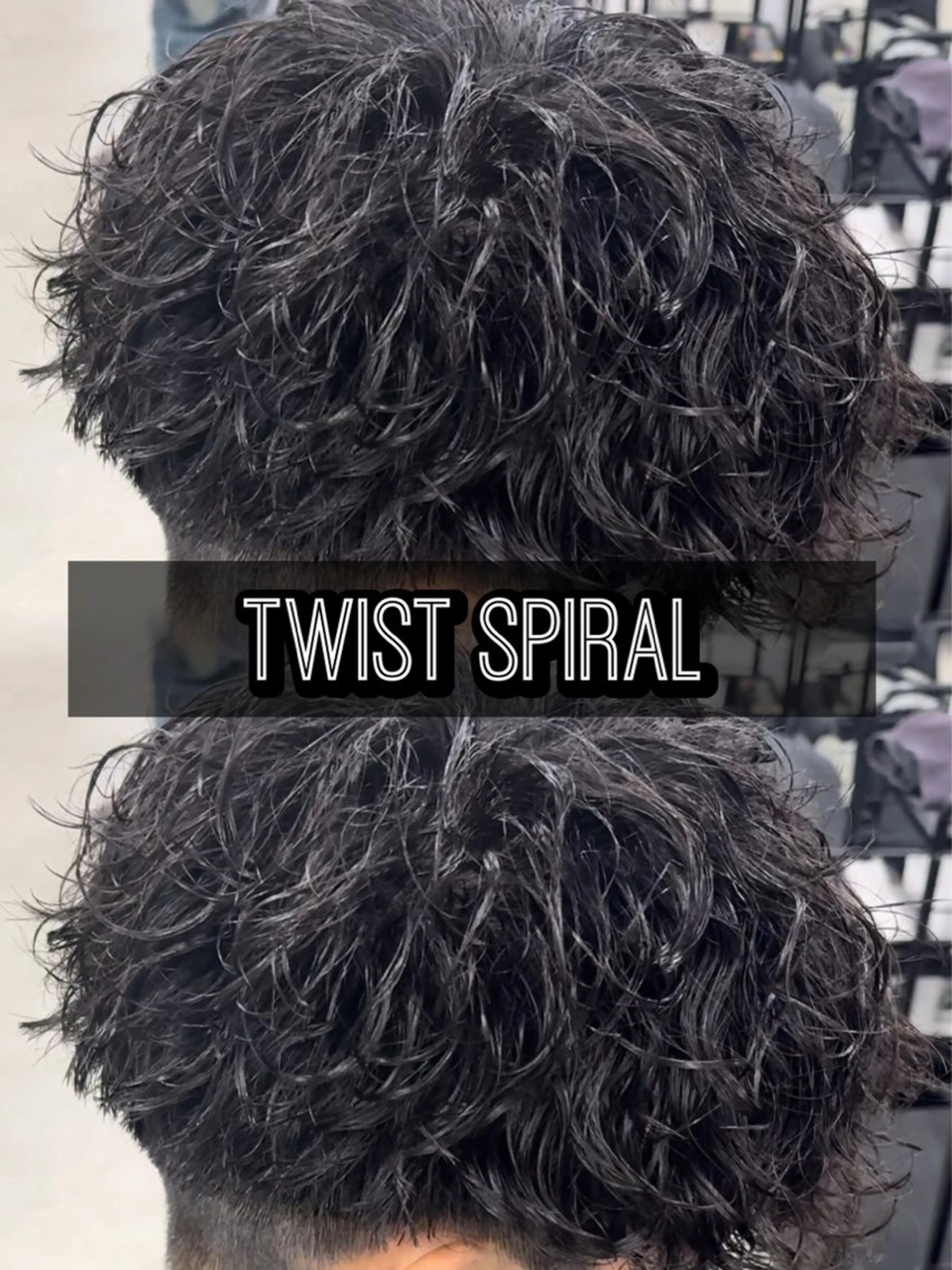 パーマ メンズ センターパート フェザーパーマ メンズハイライト メンズメッシュ マッシュ センターパート/フェ ザー🔥SHUYAのヘアスタイル