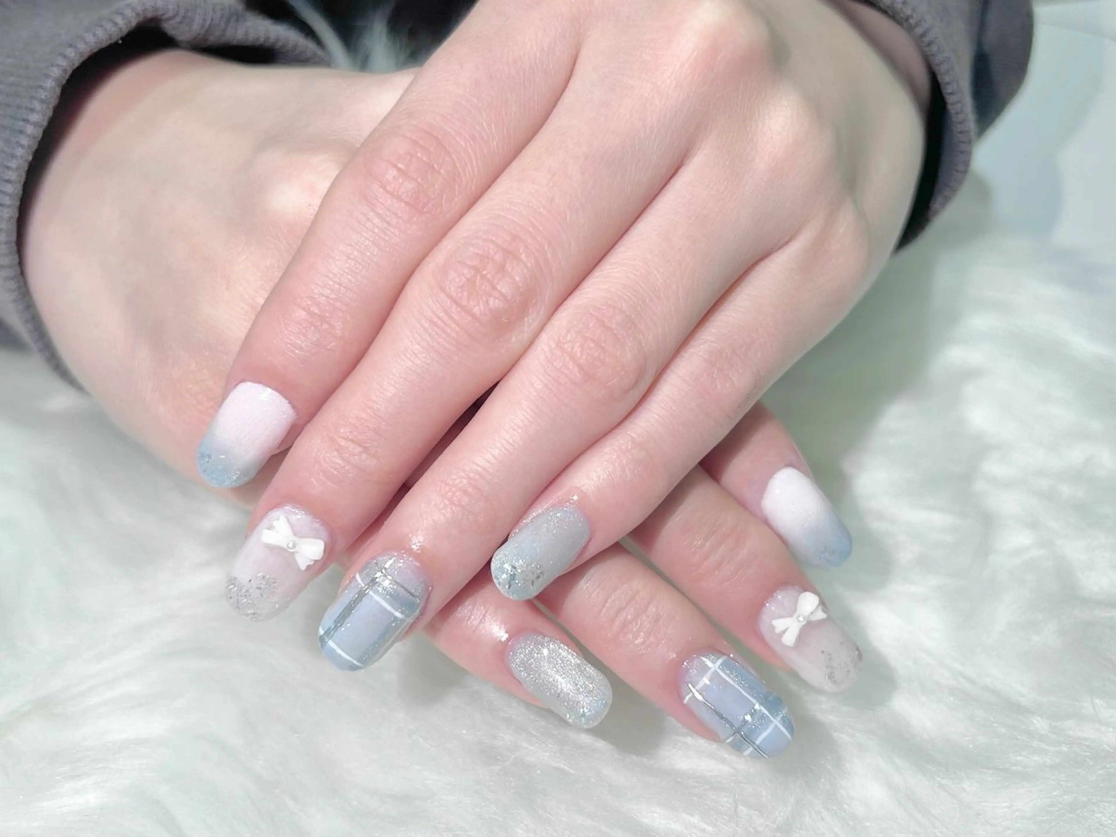 ネイル 冬ネイル MANAMI /  中崎町ネイルのネイルデザイン