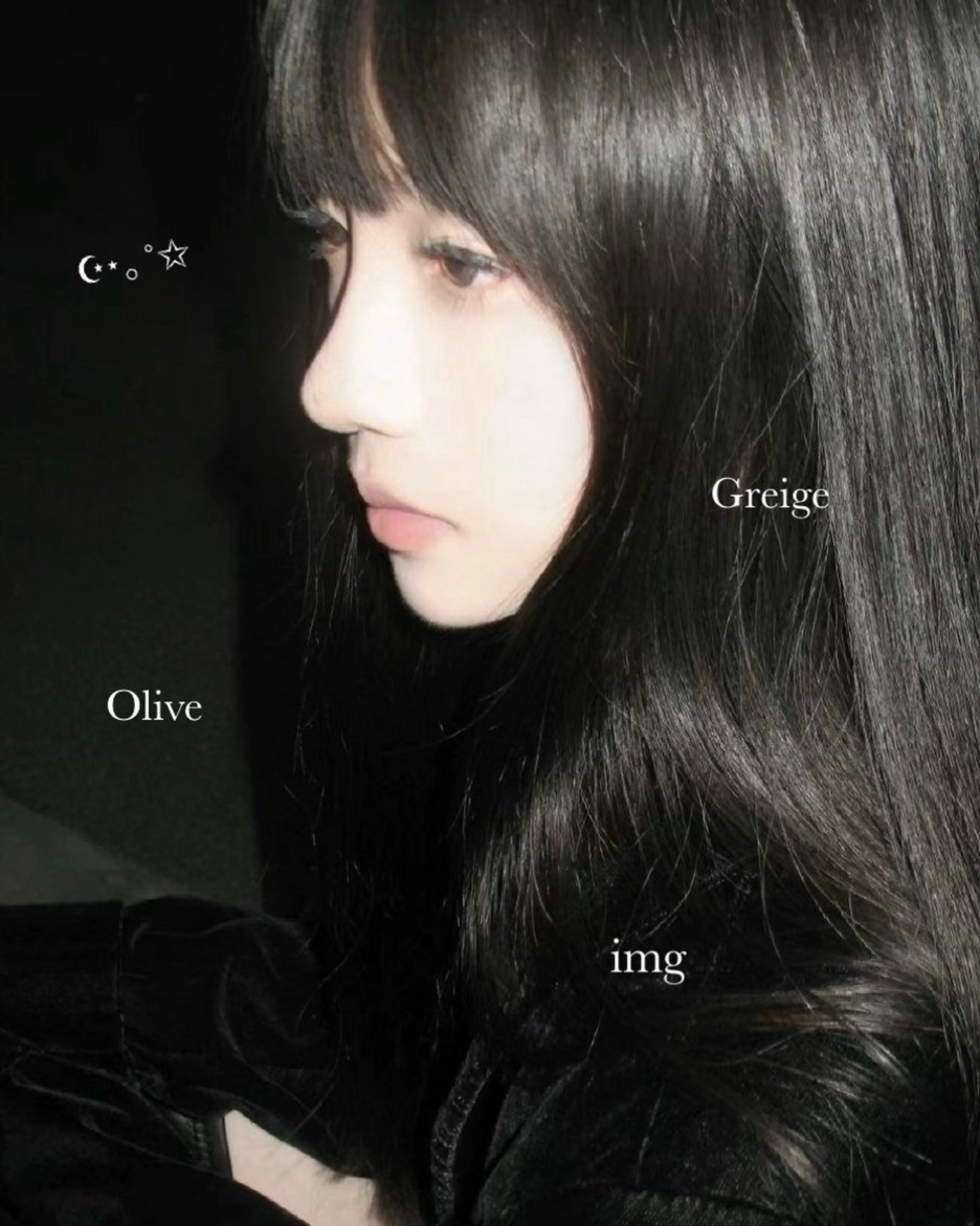 カラー 韓国風hair🖤 Maria🖤のヘアスタイル