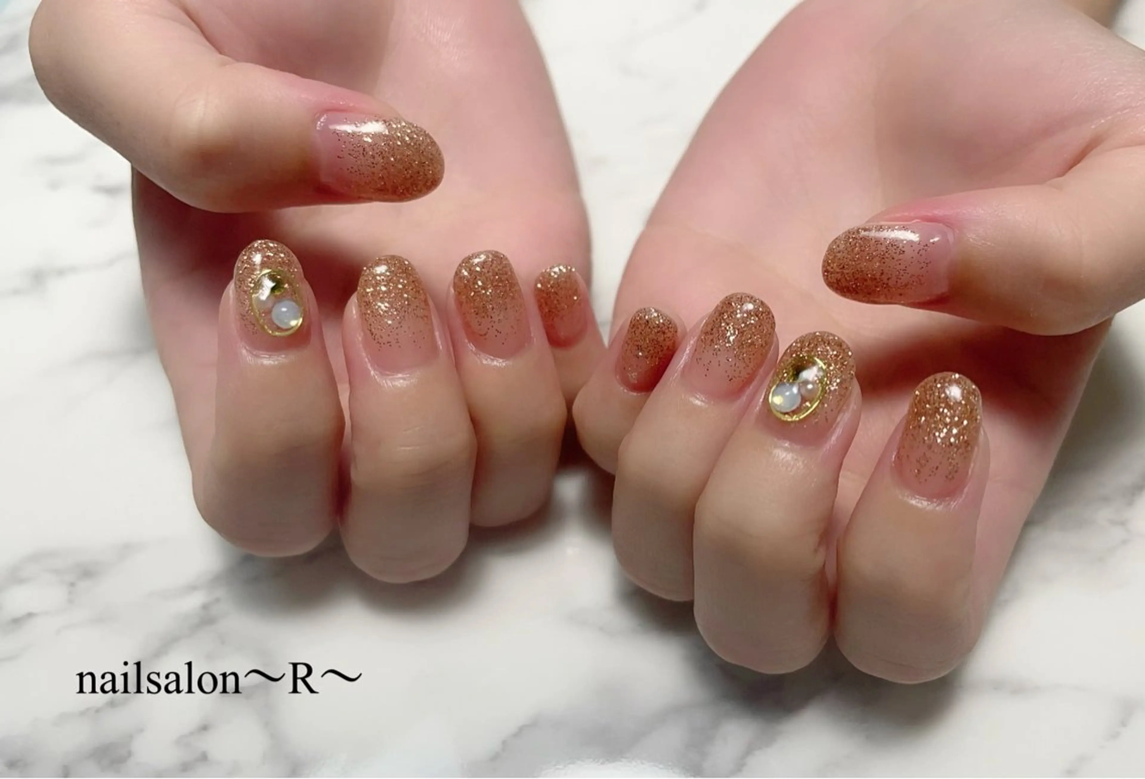 ネイル ハンドネイル 〜 R〜 プライベートサロンのネイルデザイン