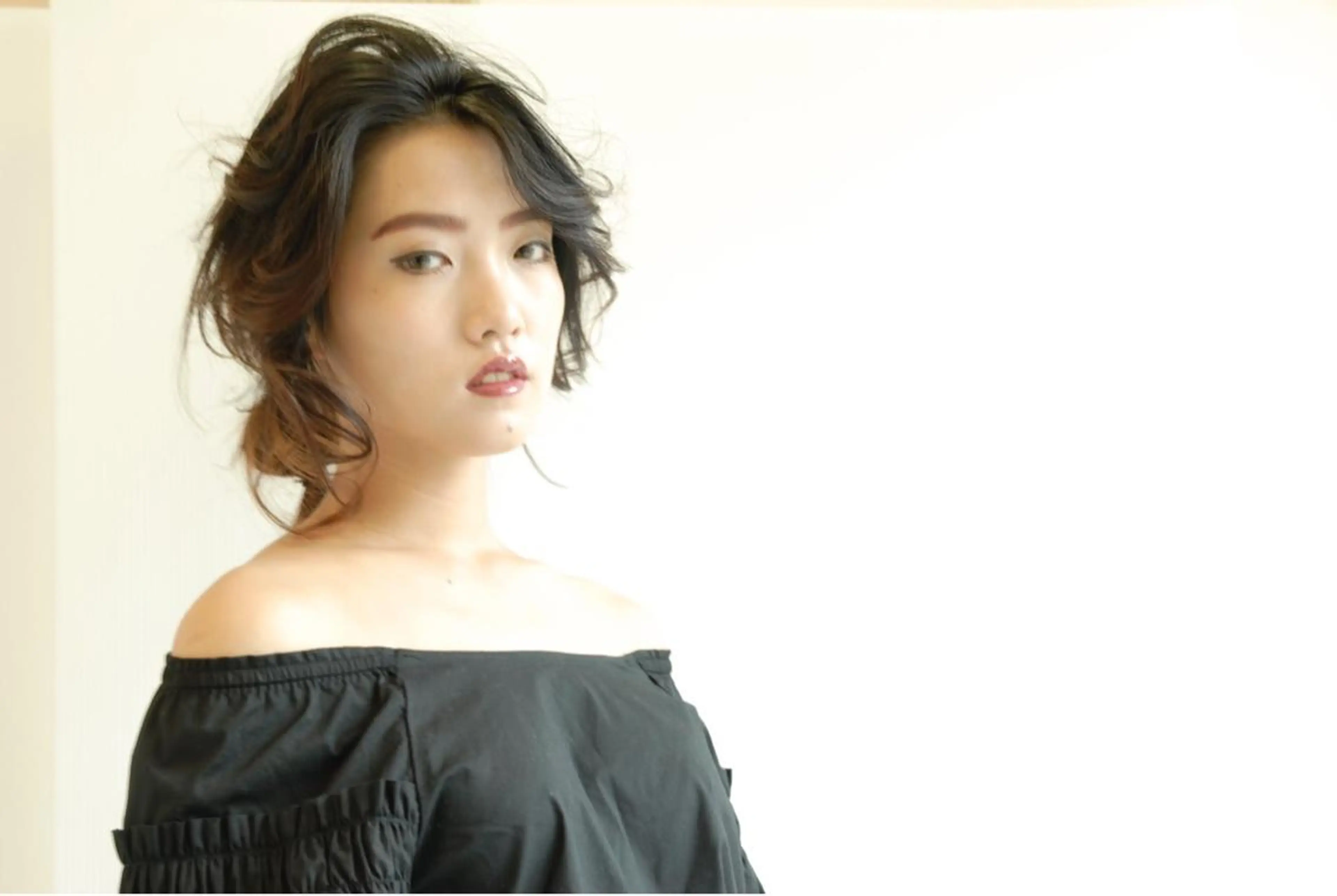 ミディアム ヘアアレンジ 🌸スタイリスト 山浦美恵のヘアスタイル