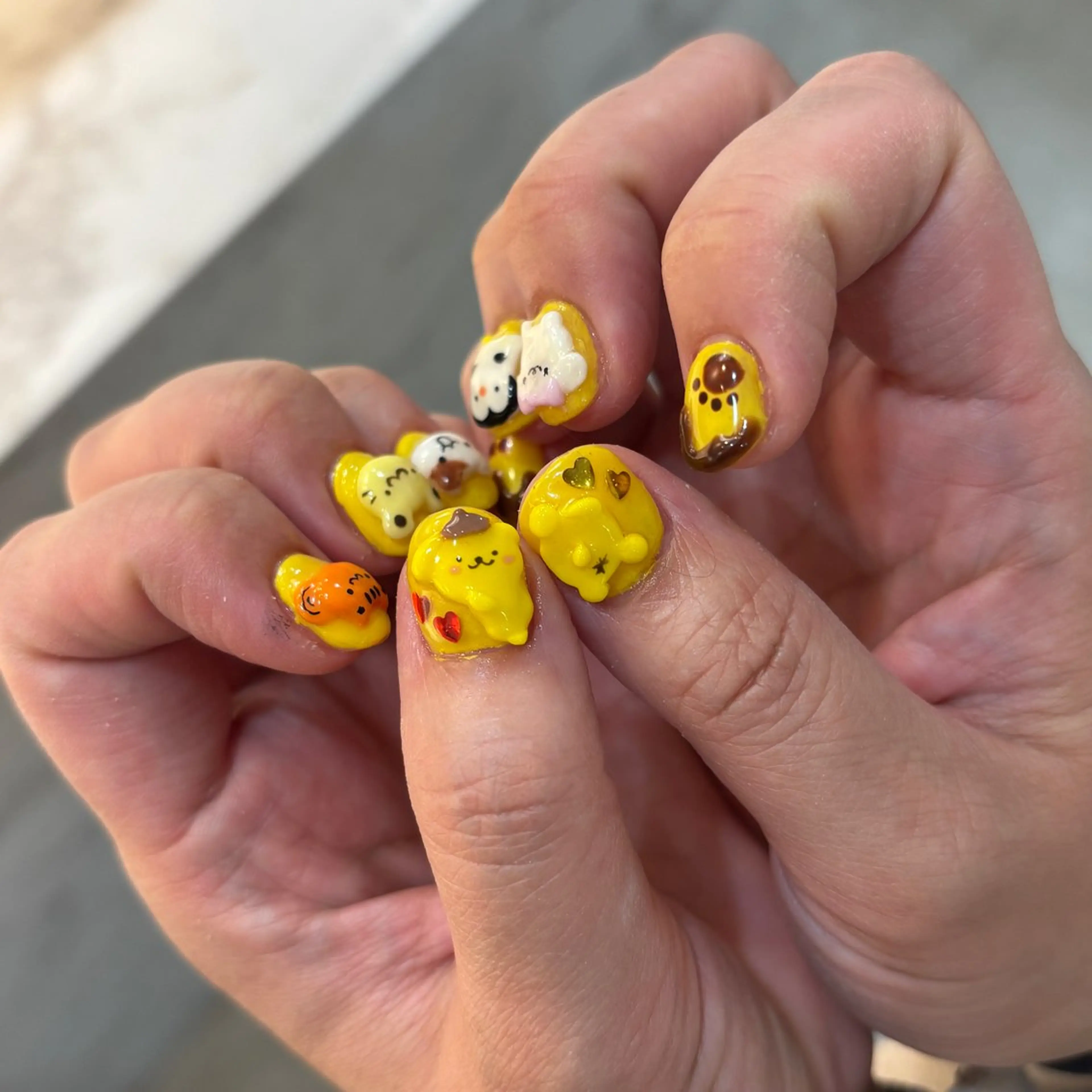 ネイル ハンドネイル フットネイル 栗田 ゆう子のネイルデザイン