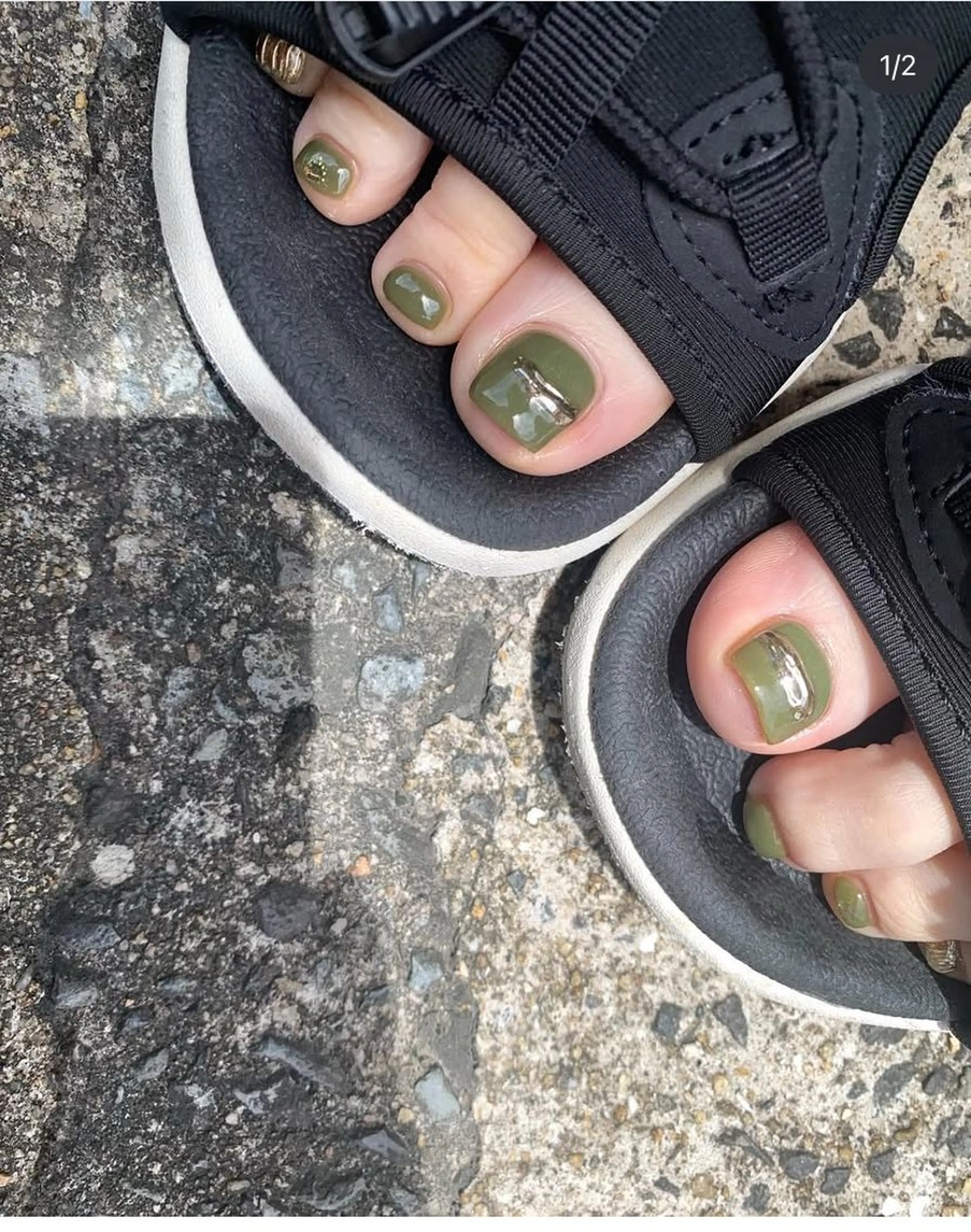 ネイル ピスタチオネイル nail salon happinessのネイルデザイン