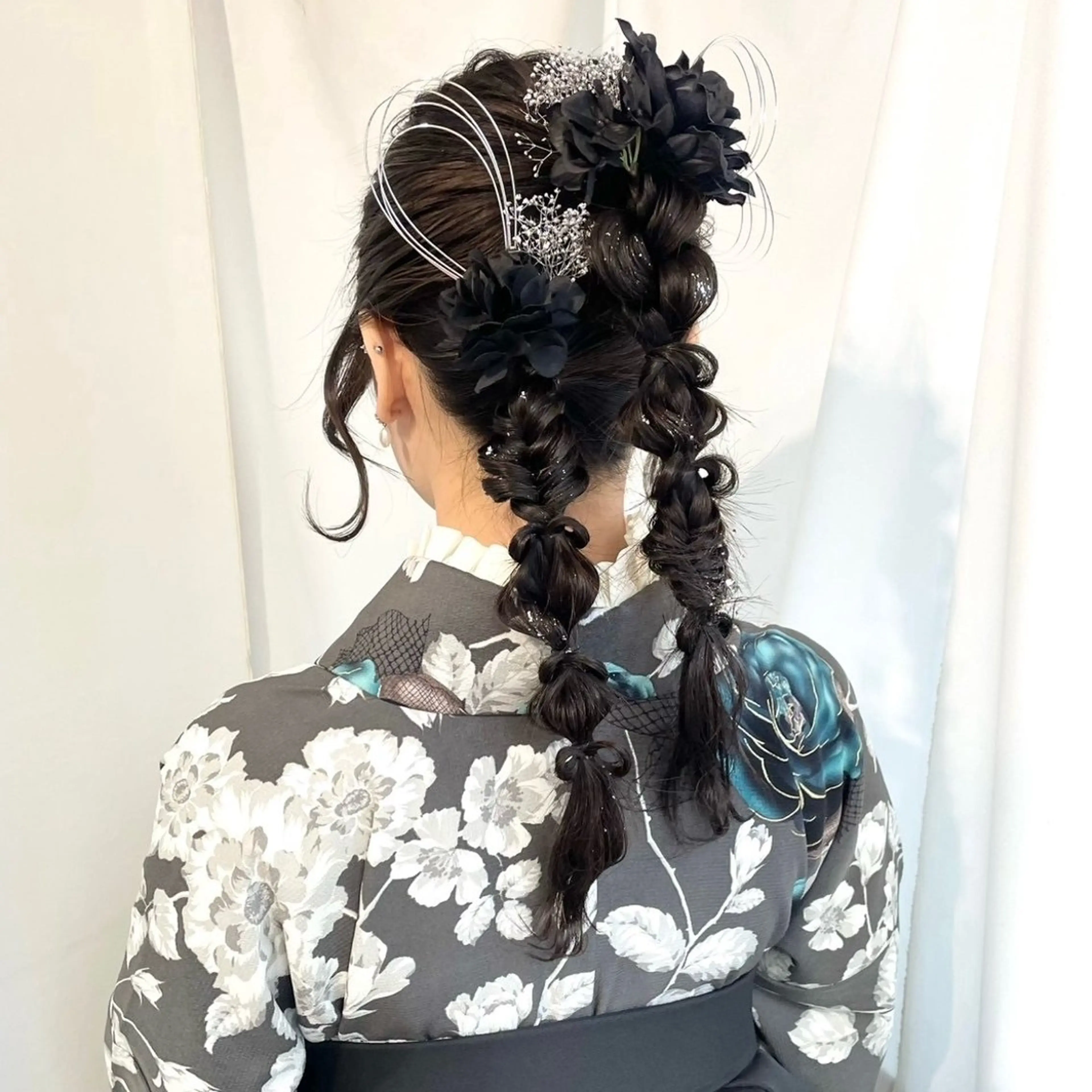 ヘアアレンジ 卒業式のヘアスタイル Rui🦩ショート カット モデル募集中のヘアスタイル