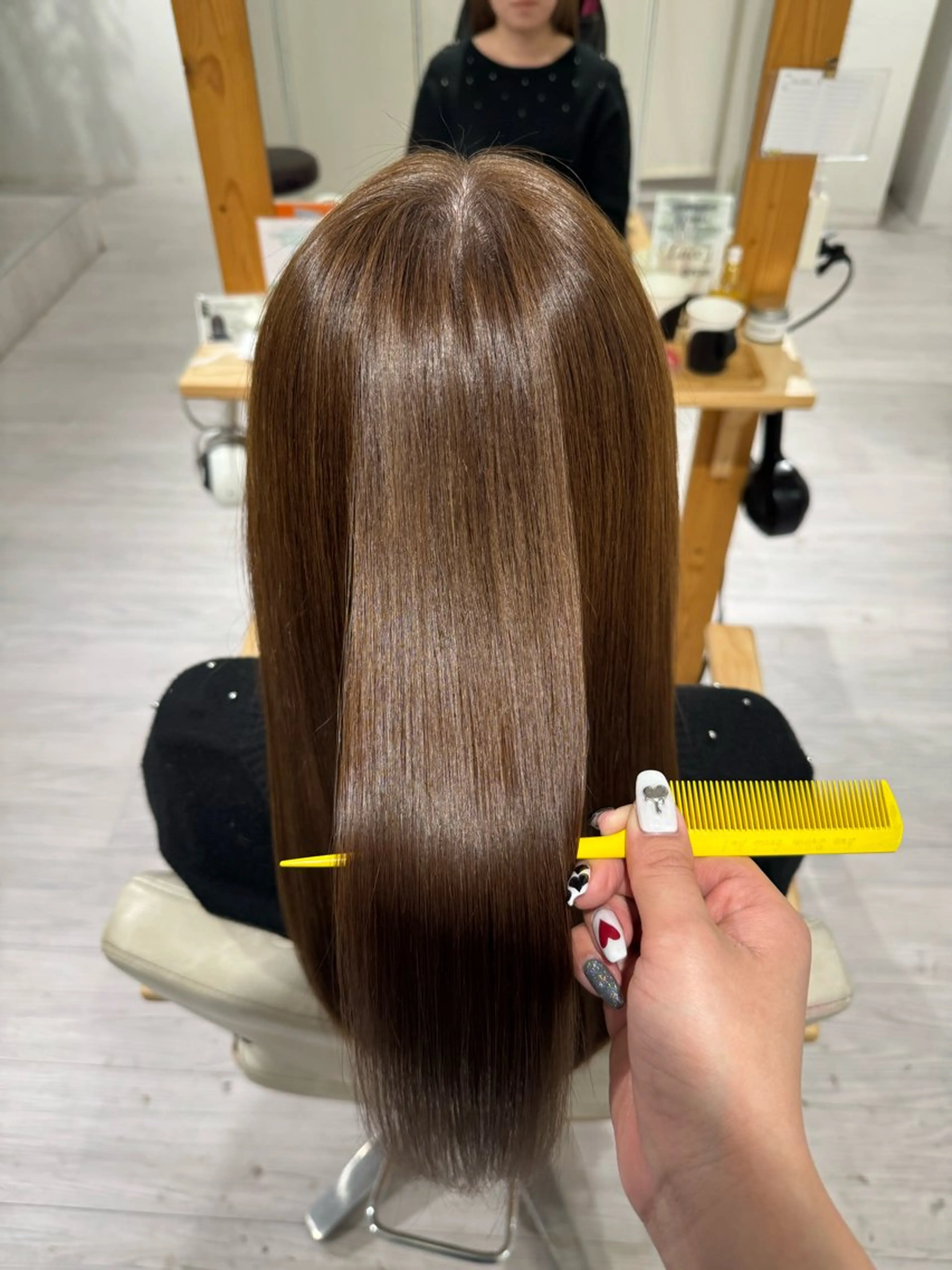 ロング カラー 髪質改善 トリートメント トリートメント NANAMI 【Rico】のヘアスタイル