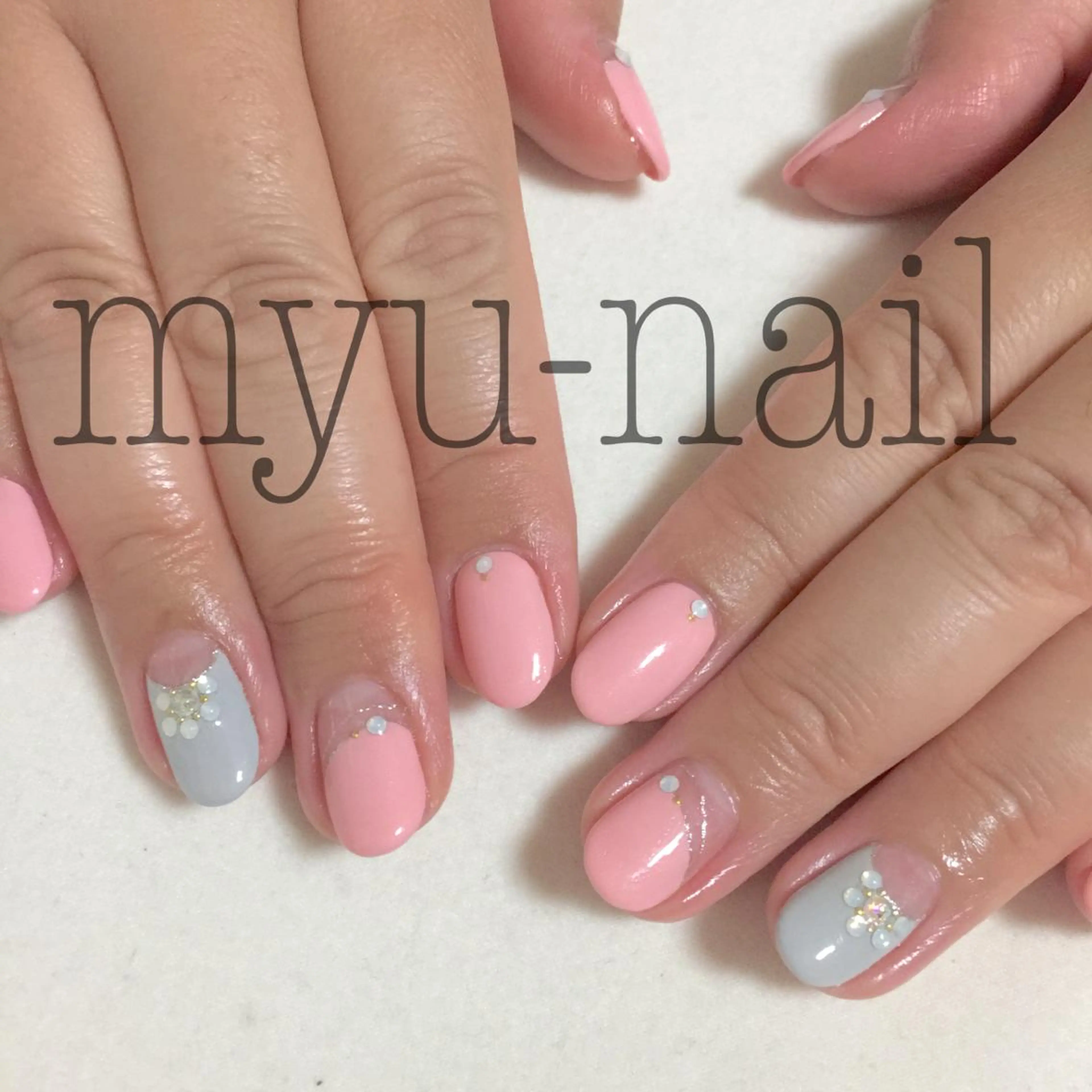 ネイル ハンドネイル ホームサロン myu-nailのネイルデザイン