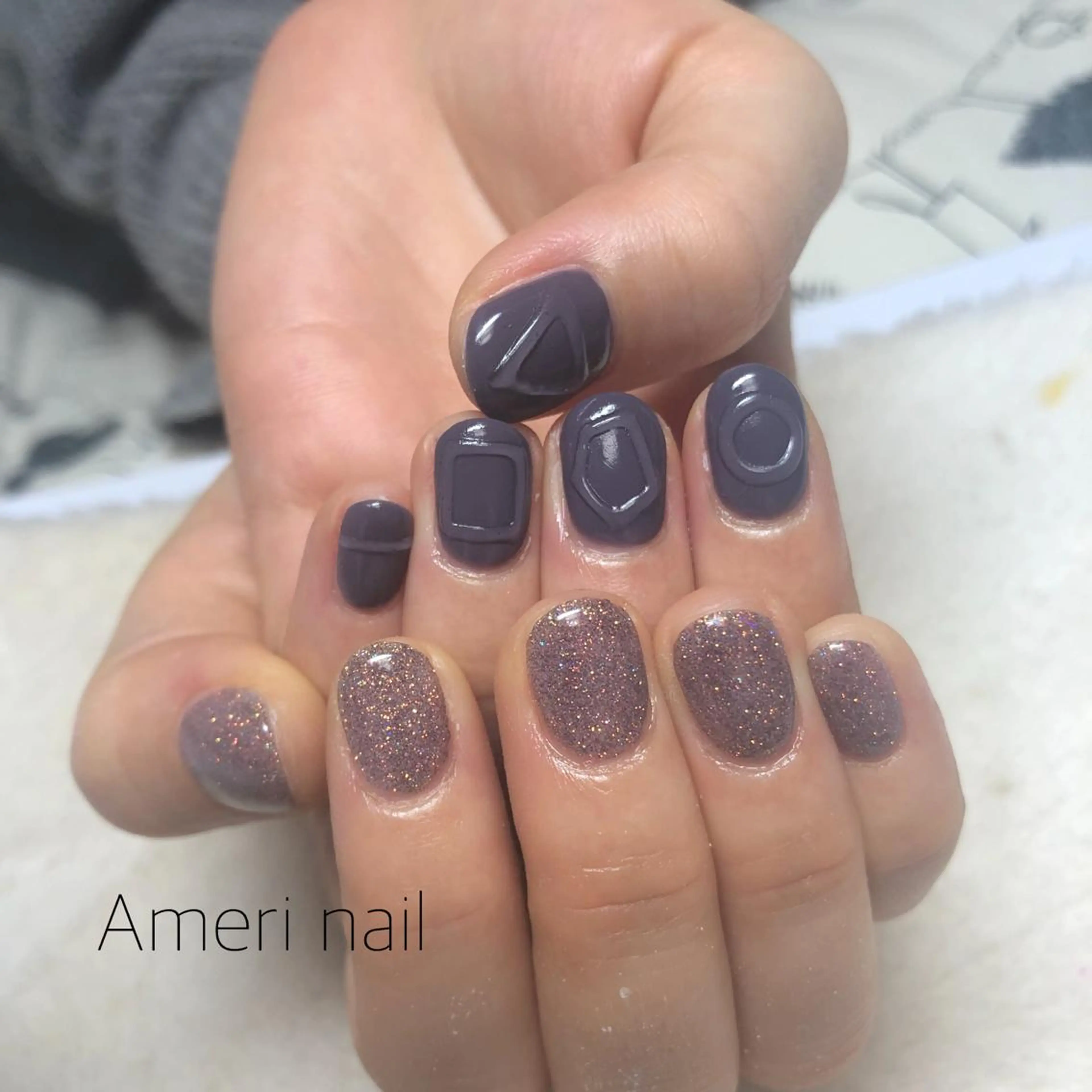 ネイル ハンドネイル Ameri nail /UKIのネイルデザイン