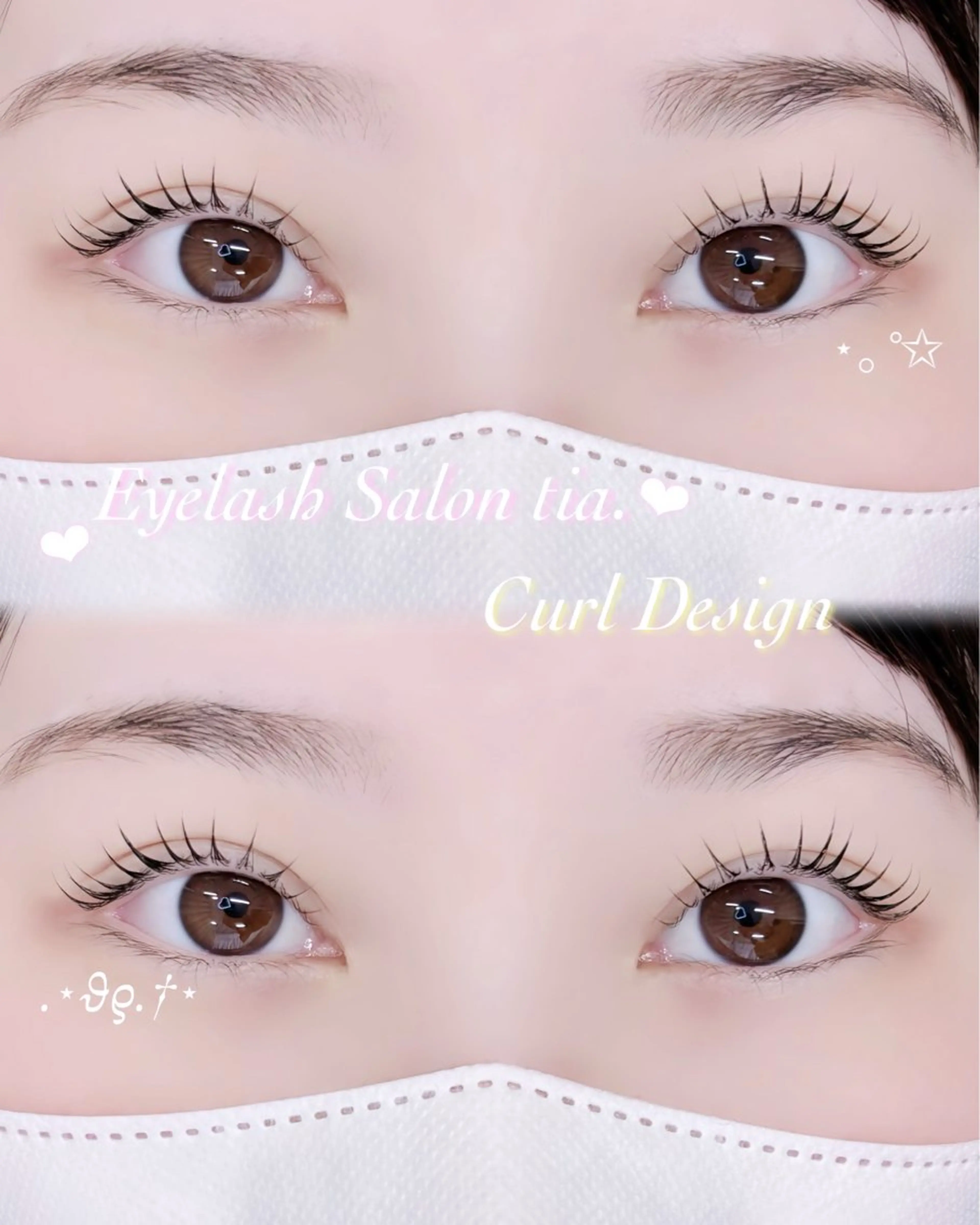 マツエク・マツパ tia .名駅店 namika🐰🫧のマツエク・マツパデザイン