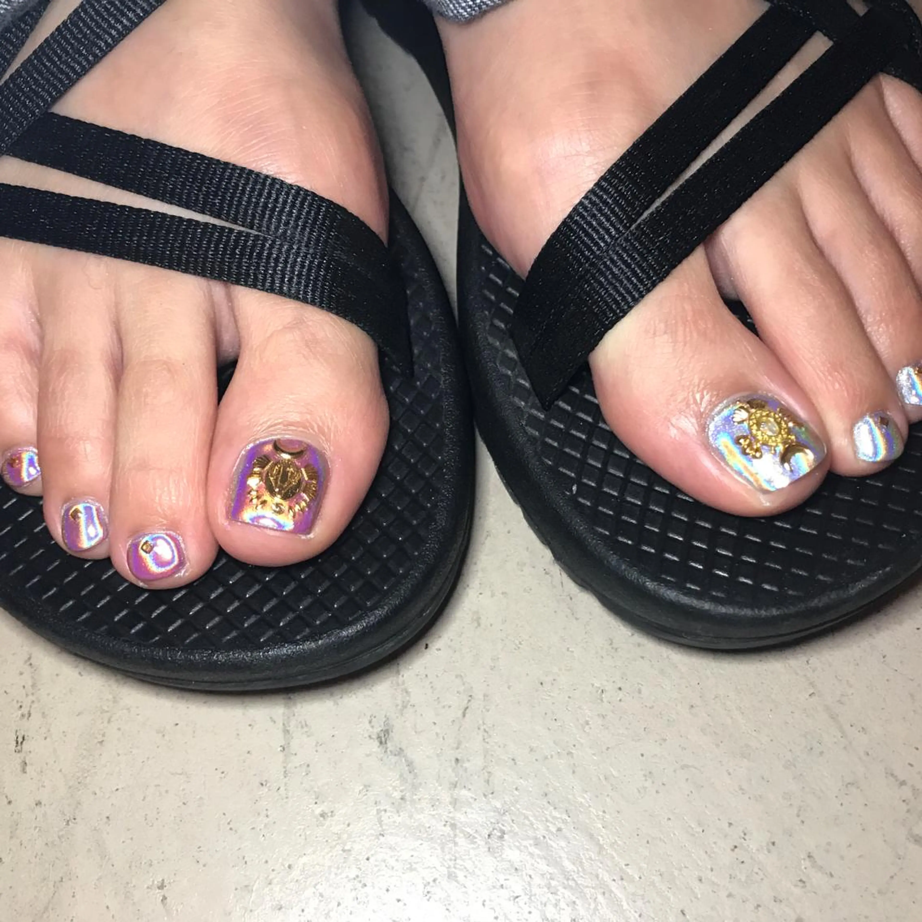 ネイル マツエク・マツパ フットネイル The Next...所属・TheNext kitahorieのネイルデザイン