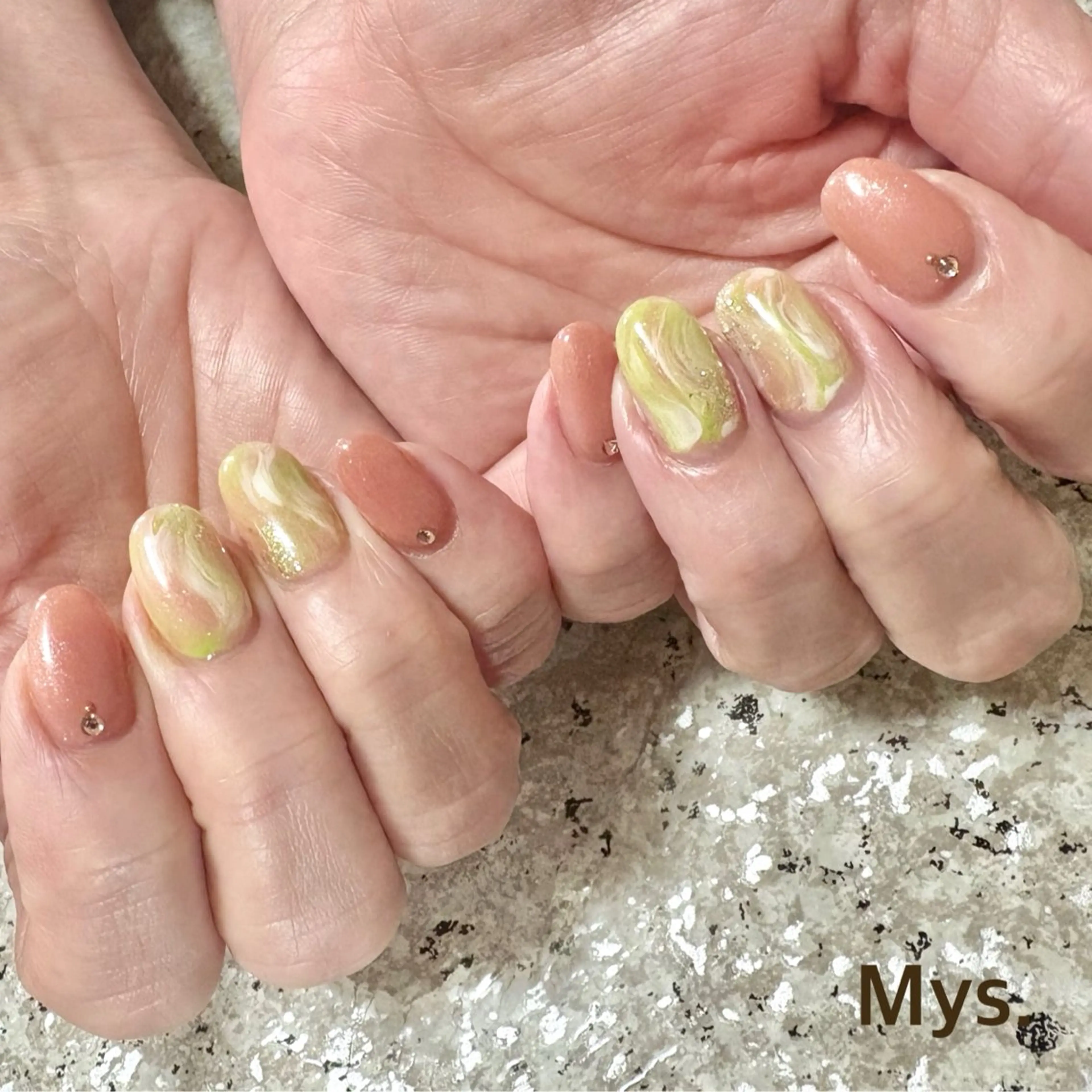 ネイル ハンドネイル Mys. 三上紗紀のネイルデザイン