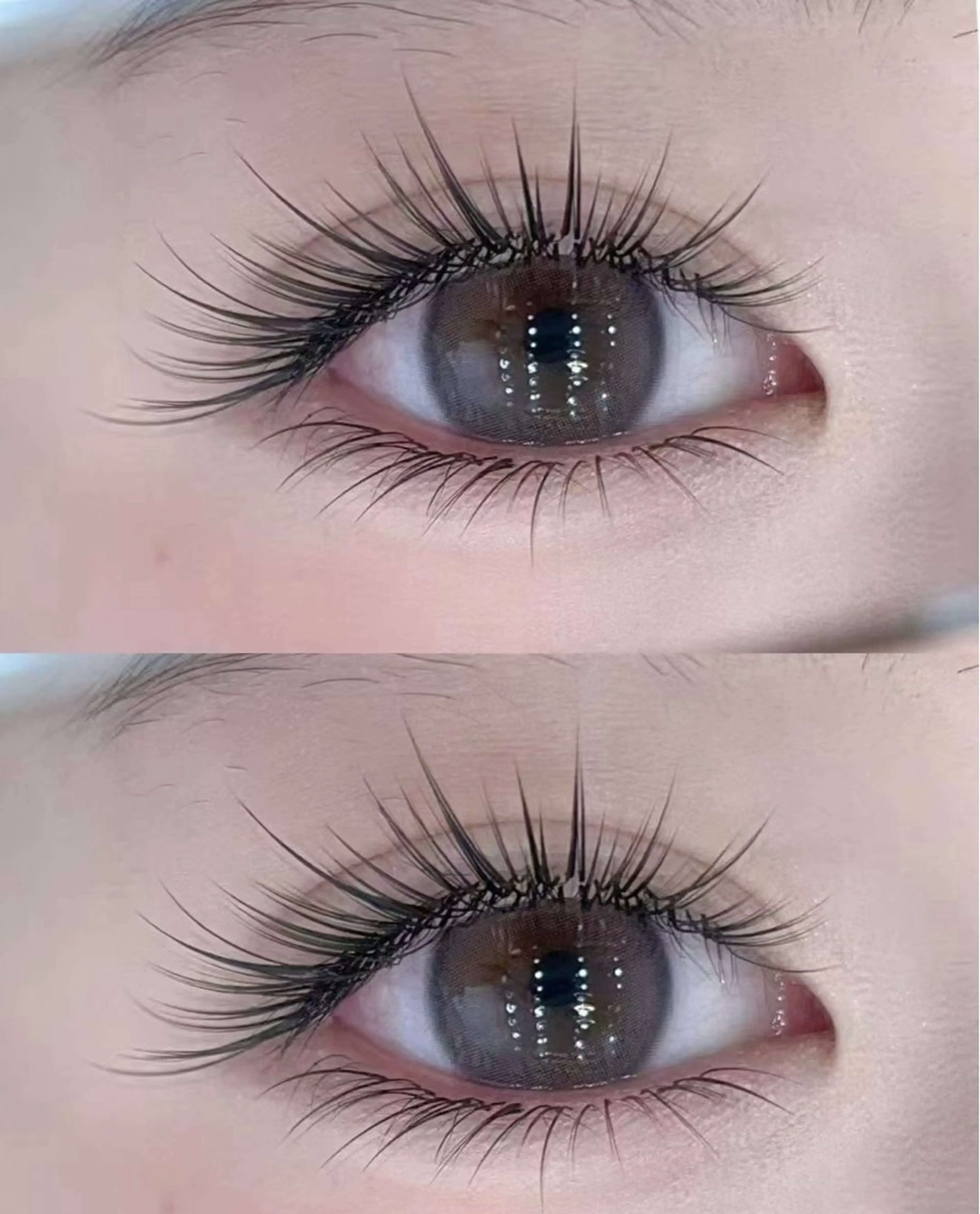 マツエク・マツパ 束感まつ毛 カラーマツエク フラットラッシュ パリジェンヌラッシュリフト まつげパーマ ミユ 横浜のマツエク・マツパデザイン